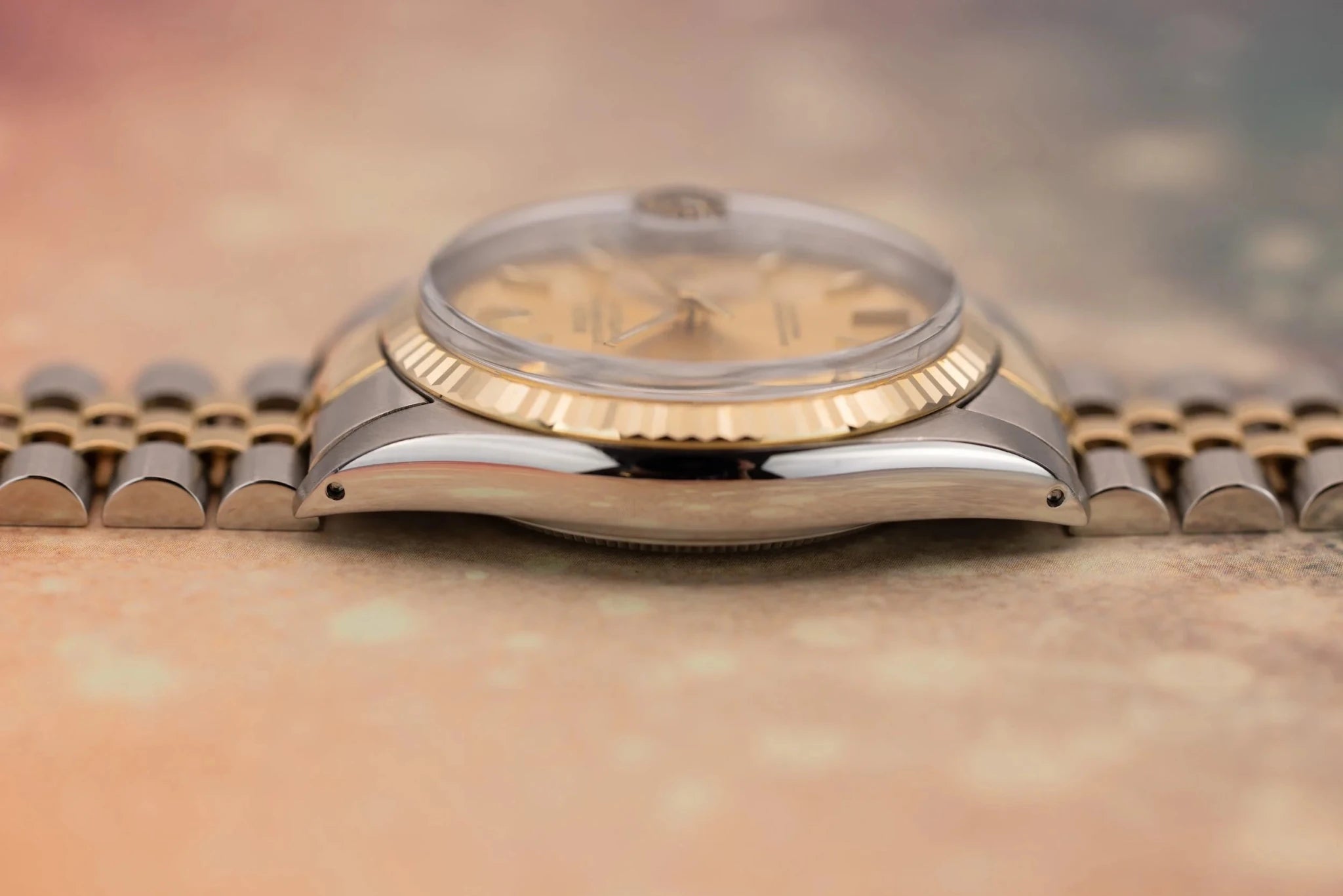 1985 Rolex Datejust Ref. 16013 | Champagne Dial | Box and Papers - Sierra Time Co