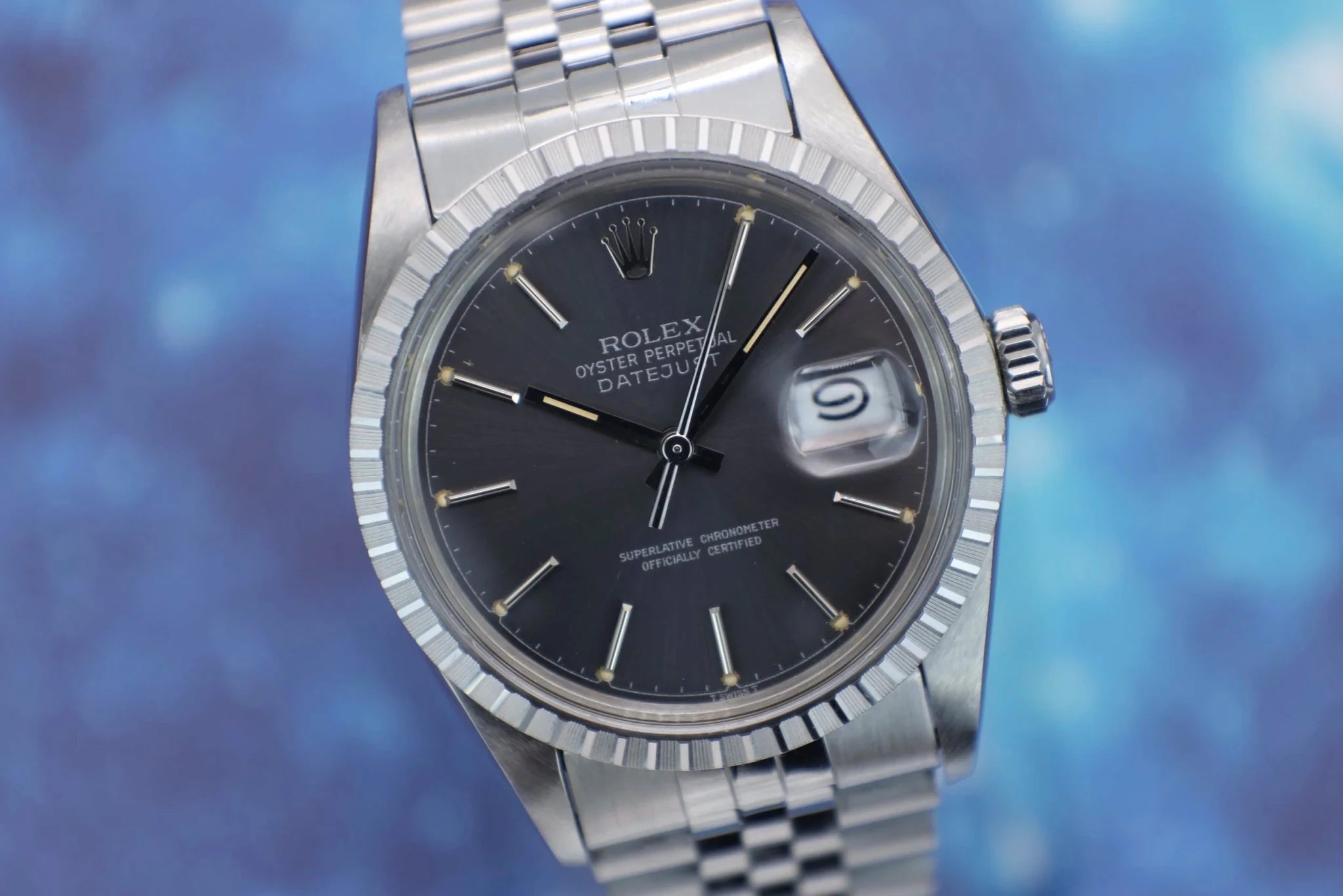 1985 Rolex Datejust Ref. 16030 | Grey Dial | Box and Papers - Sierra Time Co