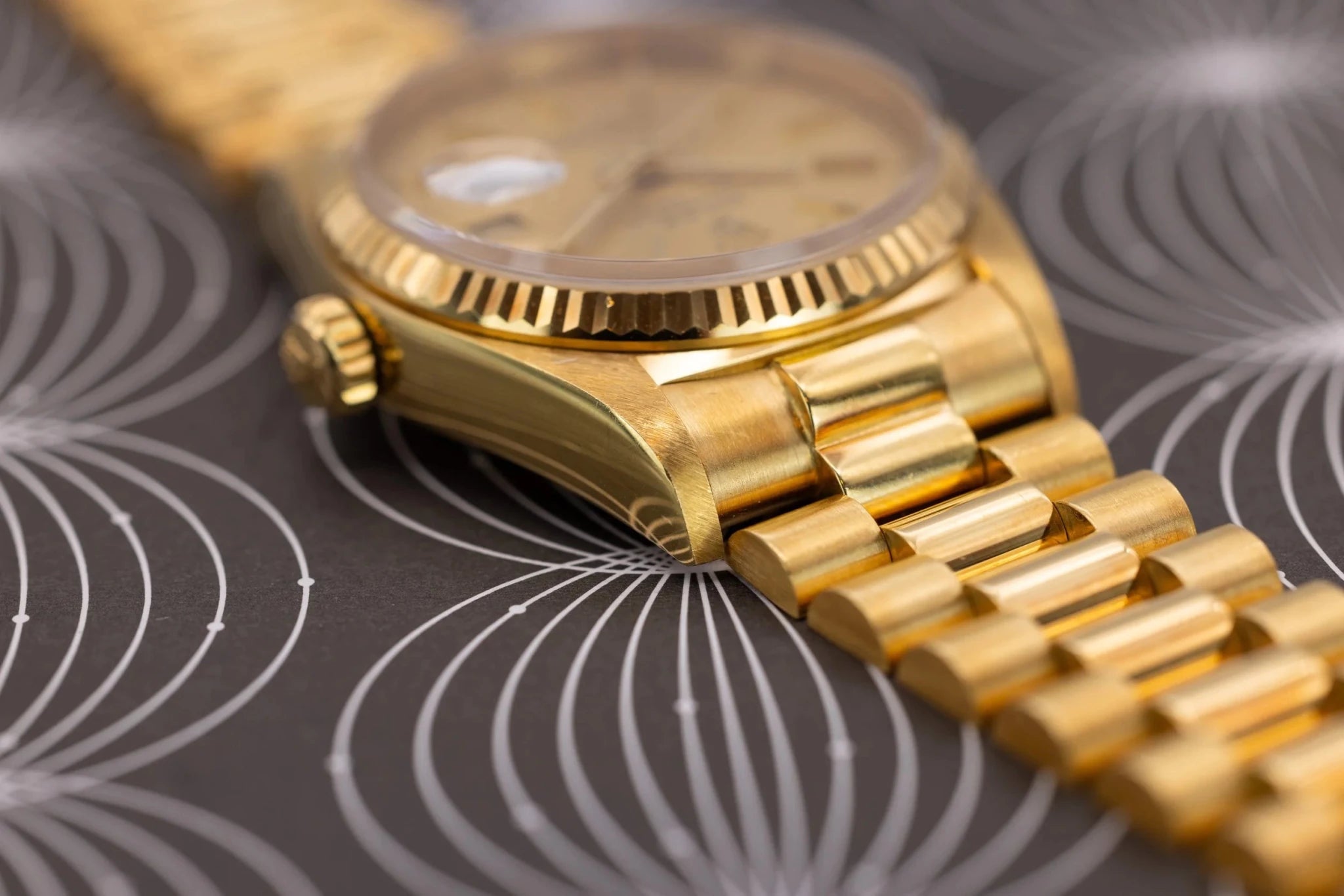 1985 Rolex Day-Date Ref. 18038 | Champagne Dial | Mint Condition - Sierra Time Co