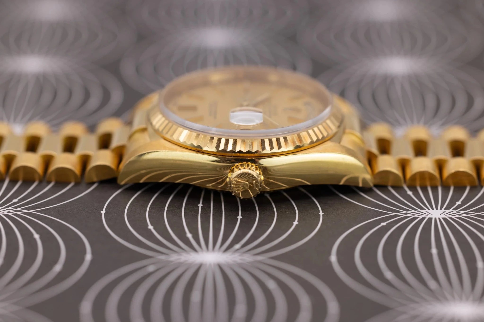 1985 Rolex Day-Date Ref. 18038 | Champagne Dial | Mint Condition - Sierra Time Co
