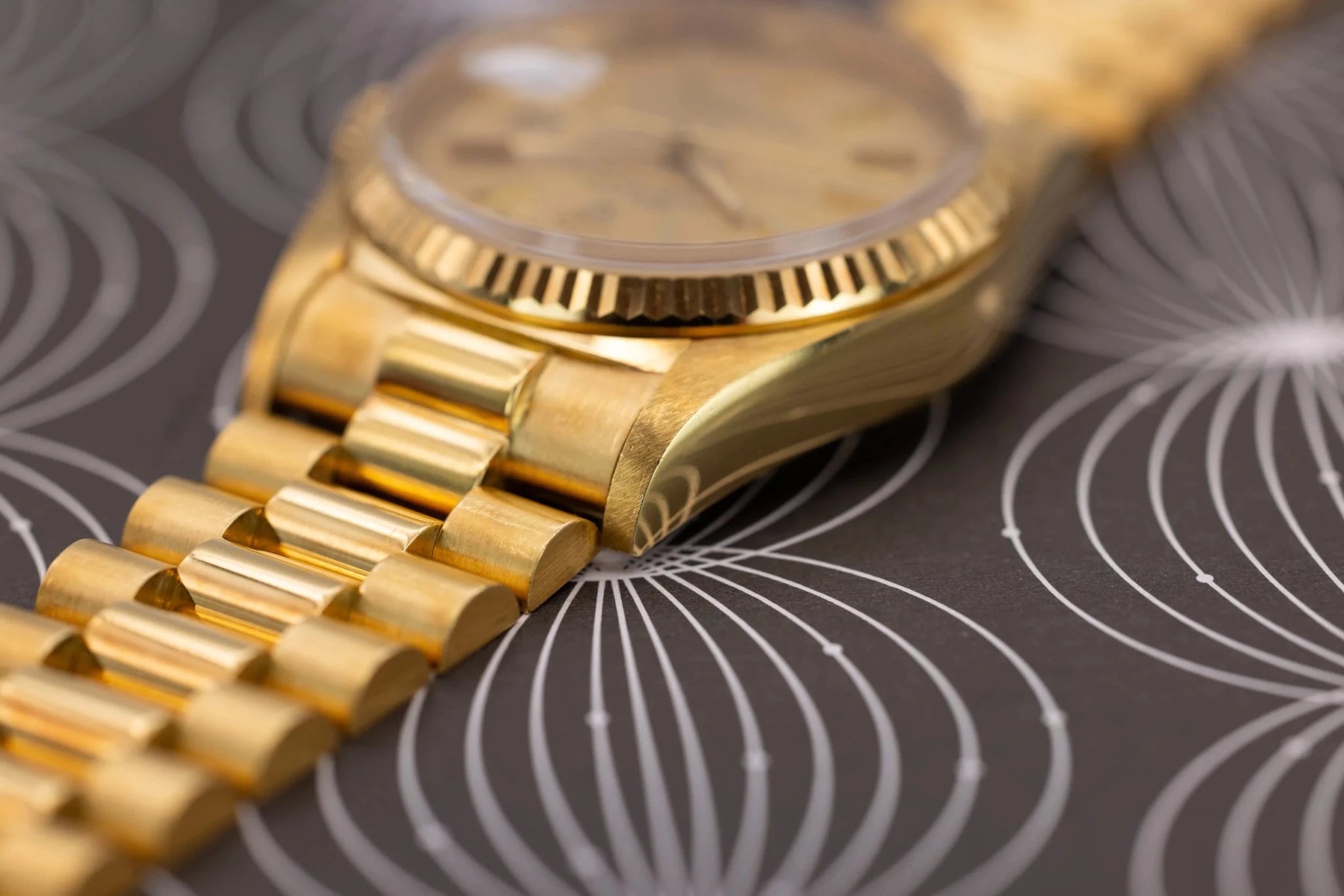 1985 Rolex Day-Date Ref. 18038 | Champagne Dial | Mint Condition - Sierra Time Co