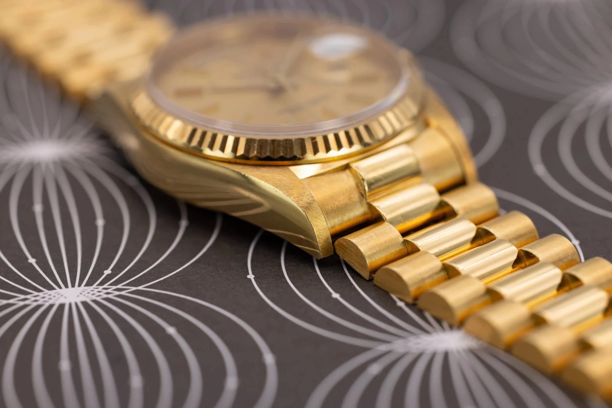 1985 Rolex Day-Date Ref. 18038 | Champagne Dial | Mint Condition - Sierra Time Co