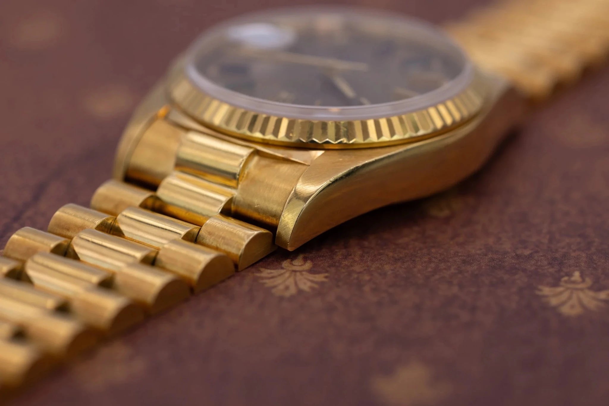 1985 Rolex Day-Date Ref. 18038 | Tropical Brown Dial - Sierra Time Co