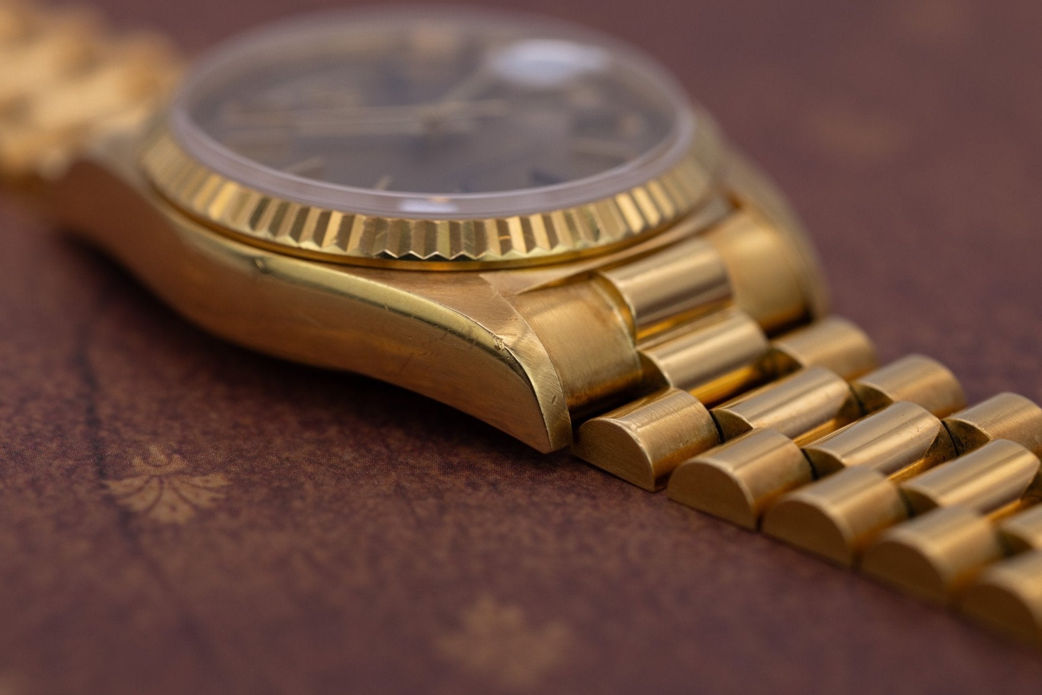 1985 Rolex Day-Date Ref. 18038 | Tropical Brown Dial - Sierra Time Co