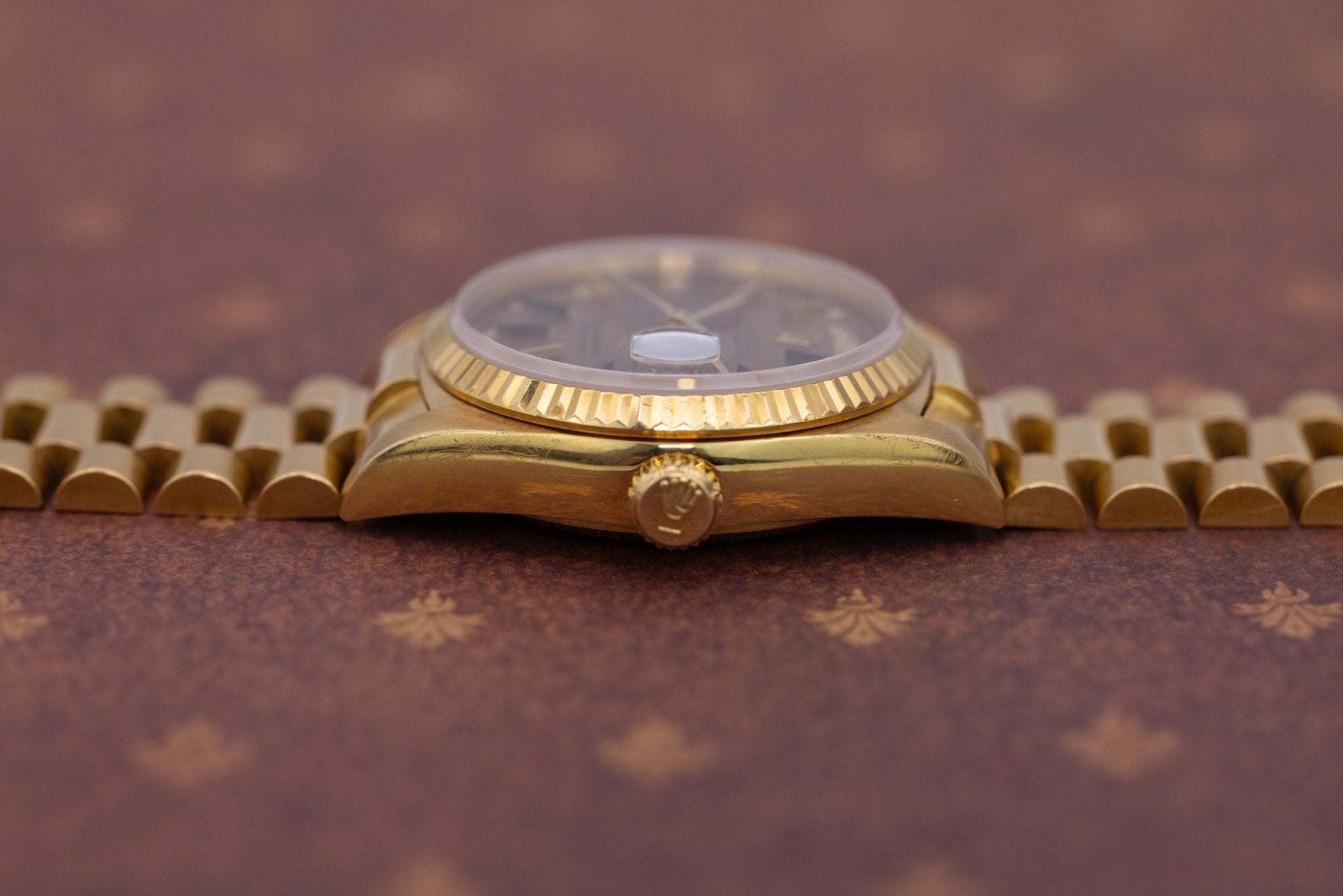 1985 Rolex Day-Date Ref. 18038 | Tropical Brown Dial - Sierra Time Co