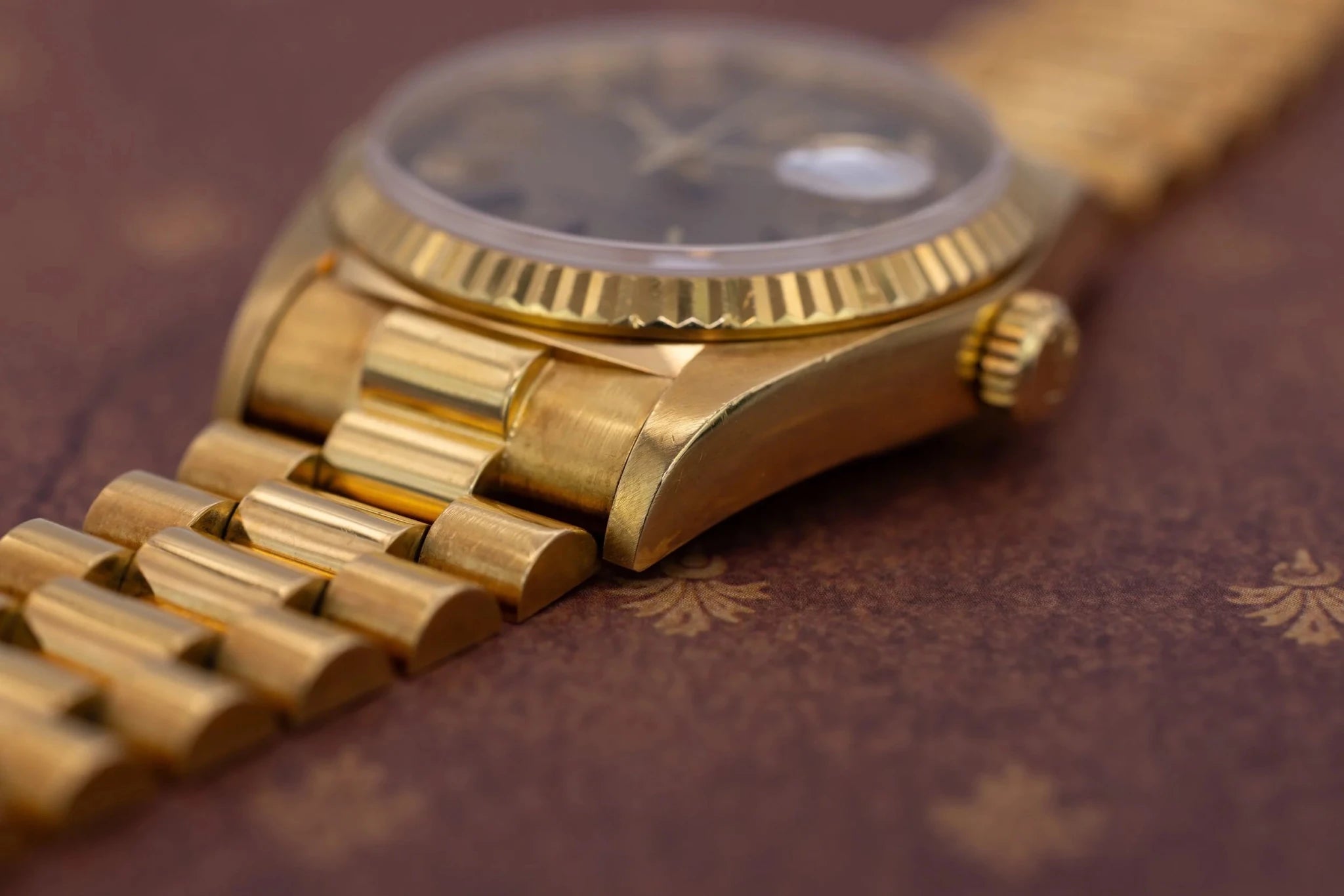 1985 Rolex Day-Date Ref. 18038 | Tropical Brown Dial - Sierra Time Co