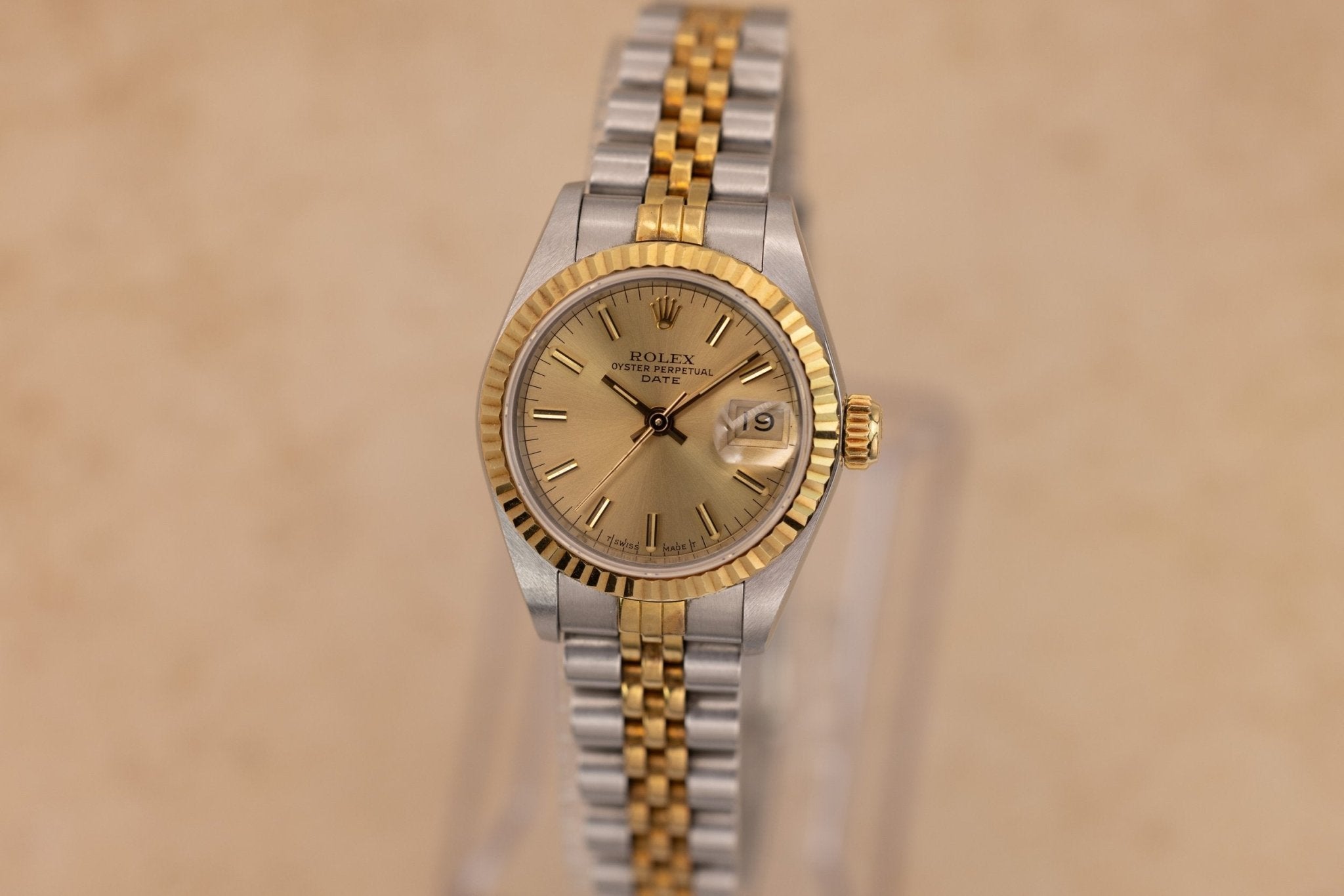 1985 Rolex Ladies Datejust Ref. 69173 | Champagne Dial - Sierra Time Co