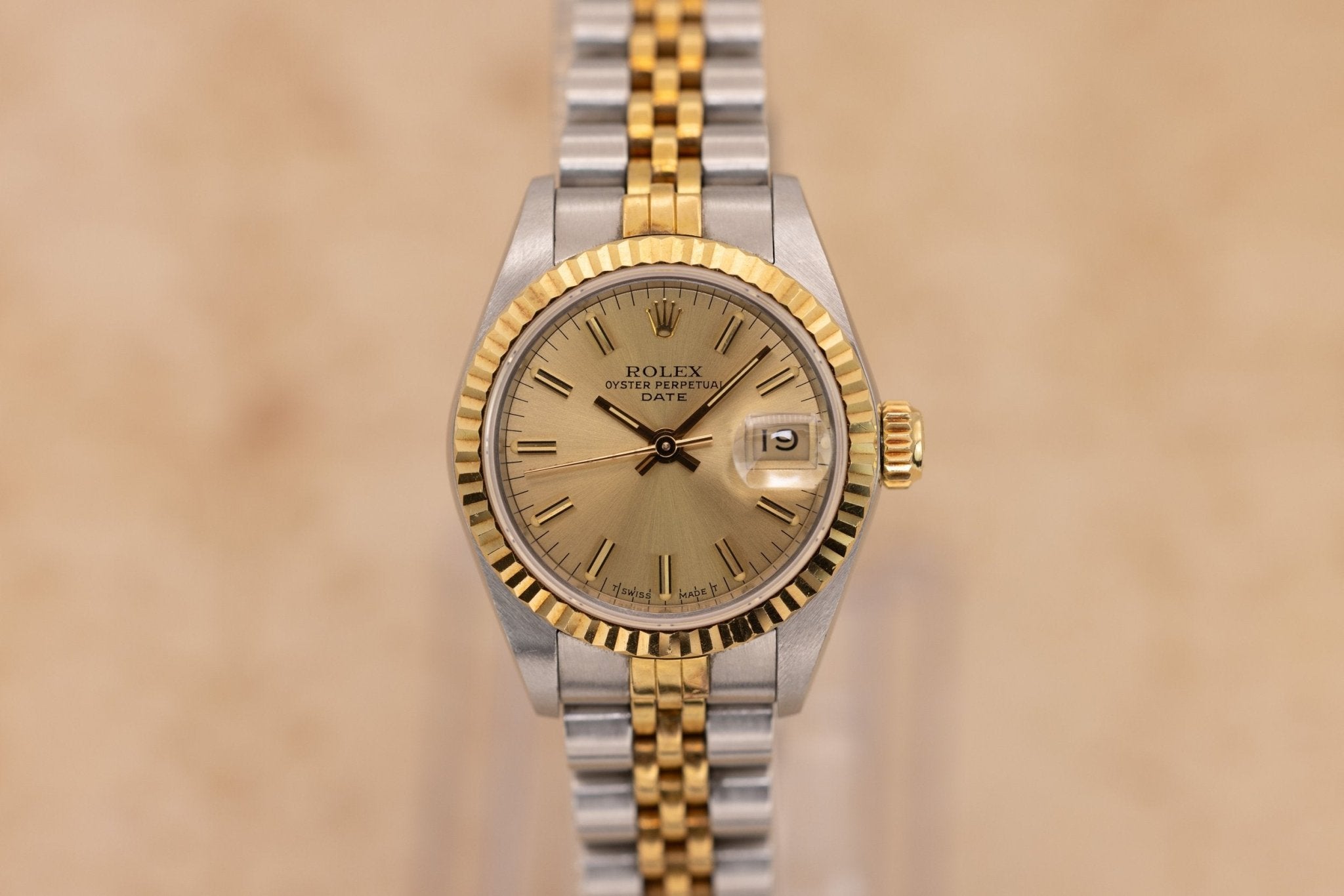 1985 Rolex Ladies Datejust Ref. 69173 | Champagne Dial - Sierra Time Co