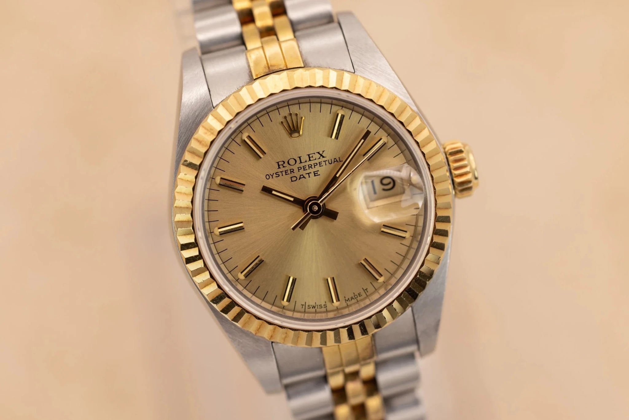 1985 Rolex Ladies Datejust Ref. 69173 | Champagne Dial - Sierra Time Co
