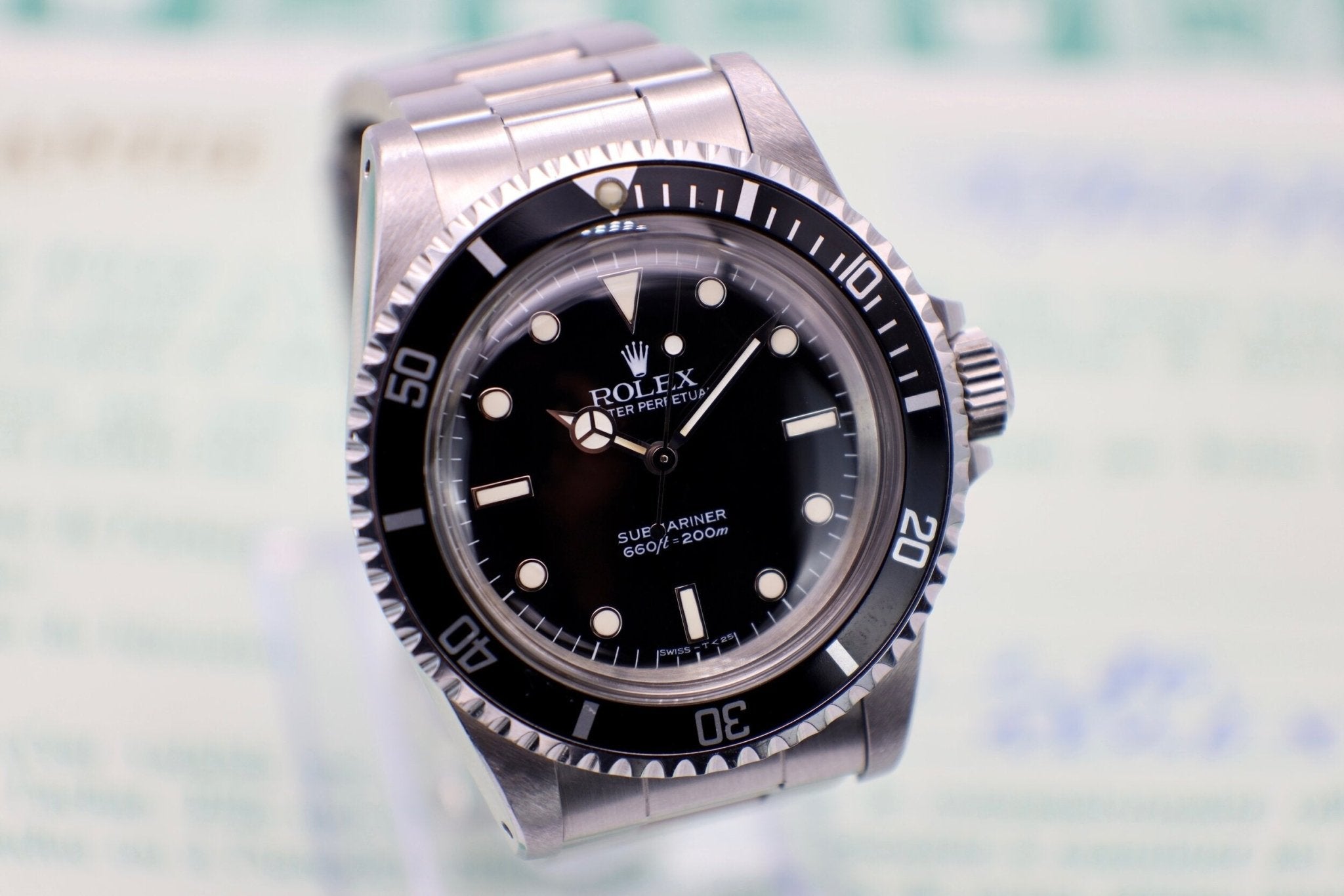 1985 Rolex Submariner Ref. 5513 | Papers - Sierra Time Co