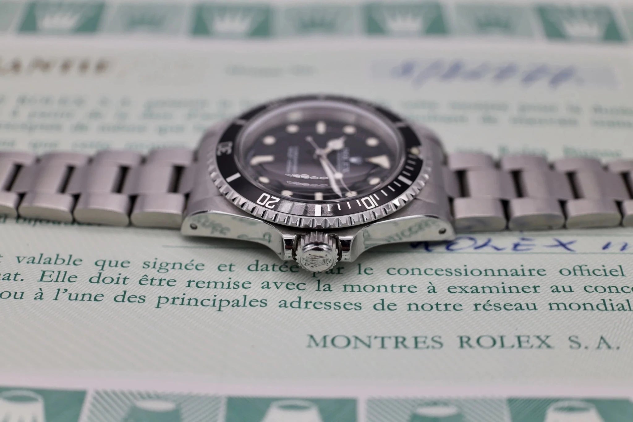 1985 Rolex Submariner Ref. 5513 | Papers - Sierra Time Co