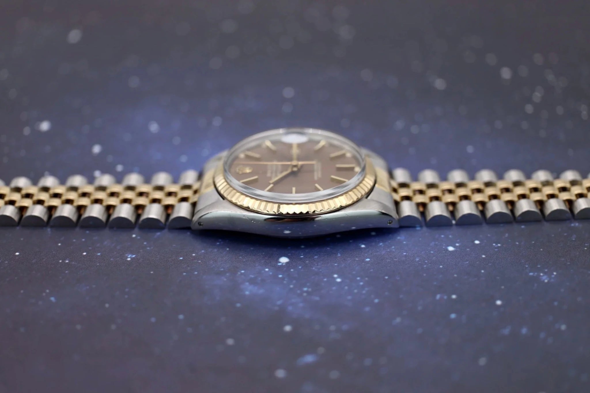 1986 Rolex Datejust Ref. 16013 | Tropical Rootbeer | Box and Papers - Sierra Time Co