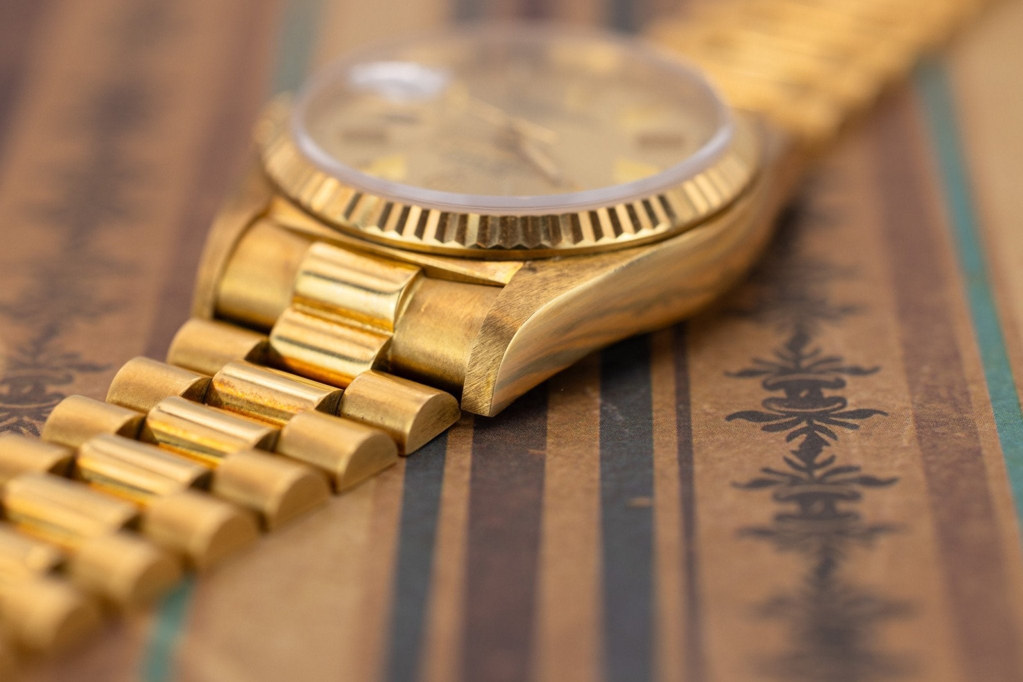 1986 Rolex Day-Date Ref. 18038 | Champagne Dial | Mint Condition - Sierra Time Co