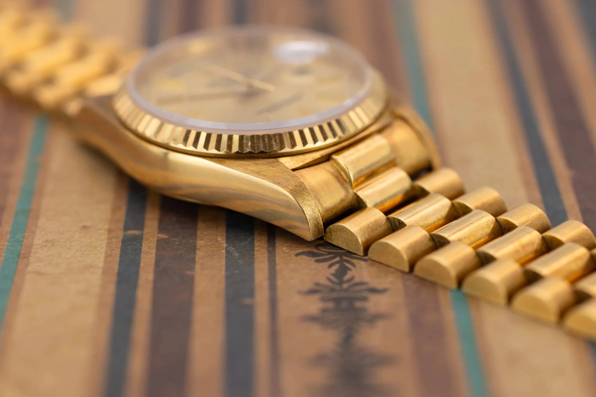 1986 Rolex Day-Date Ref. 18038 | Champagne Dial | Mint Condition - Sierra Time Co