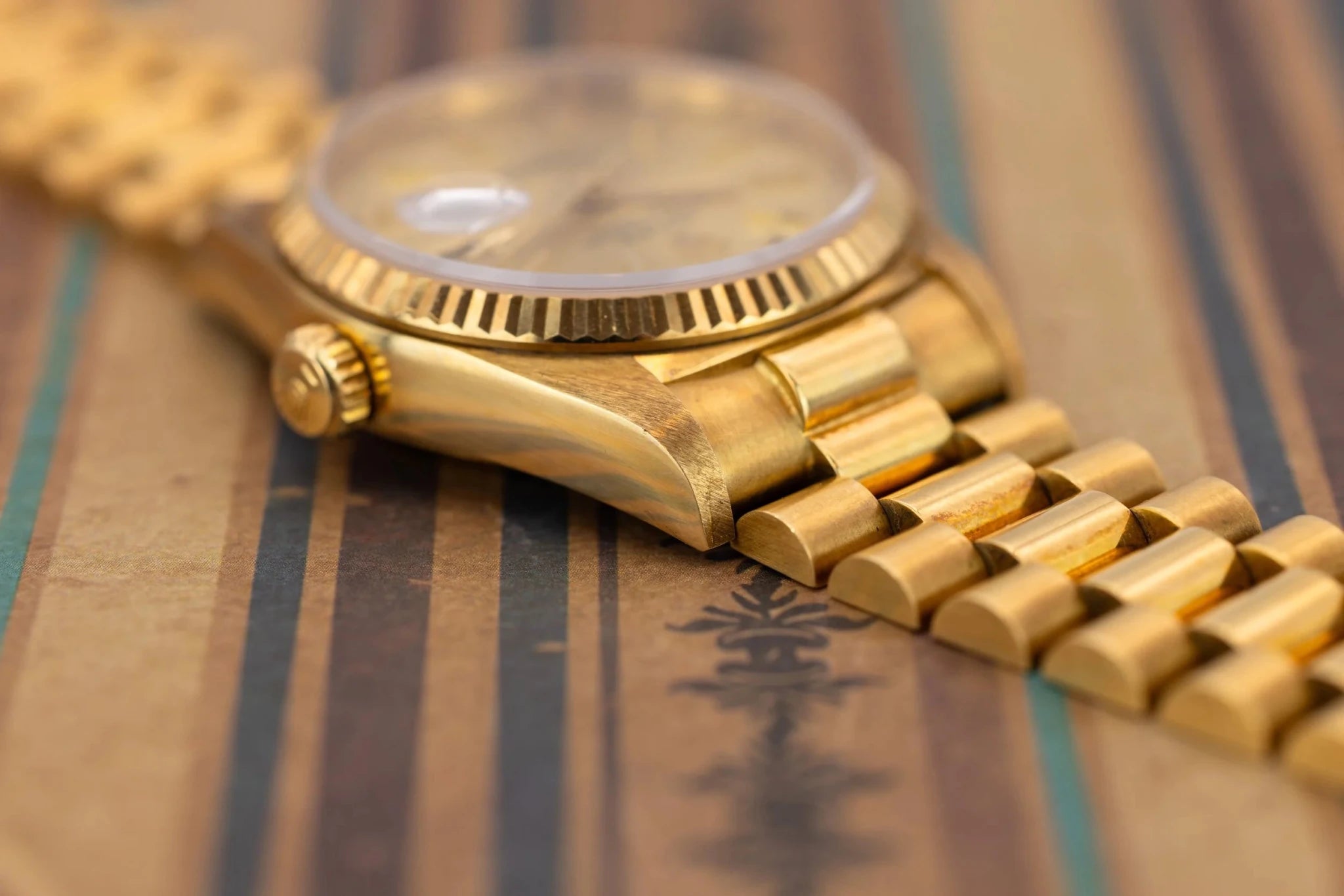 1986 Rolex Day-Date Ref. 18038 | Champagne Dial | Mint Condition - Sierra Time Co