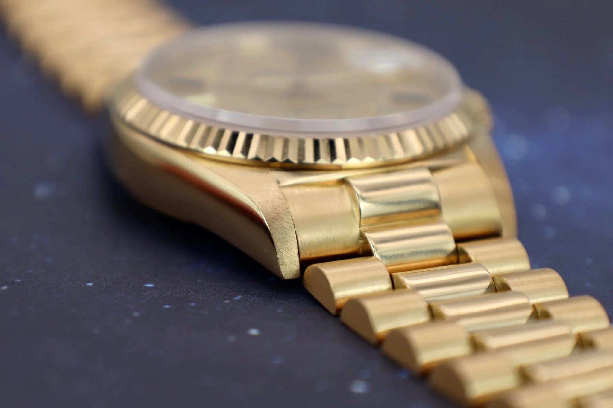 1986 Rolex Day-Date Ref. 18038 | Linen Dial - Sierra Time Co