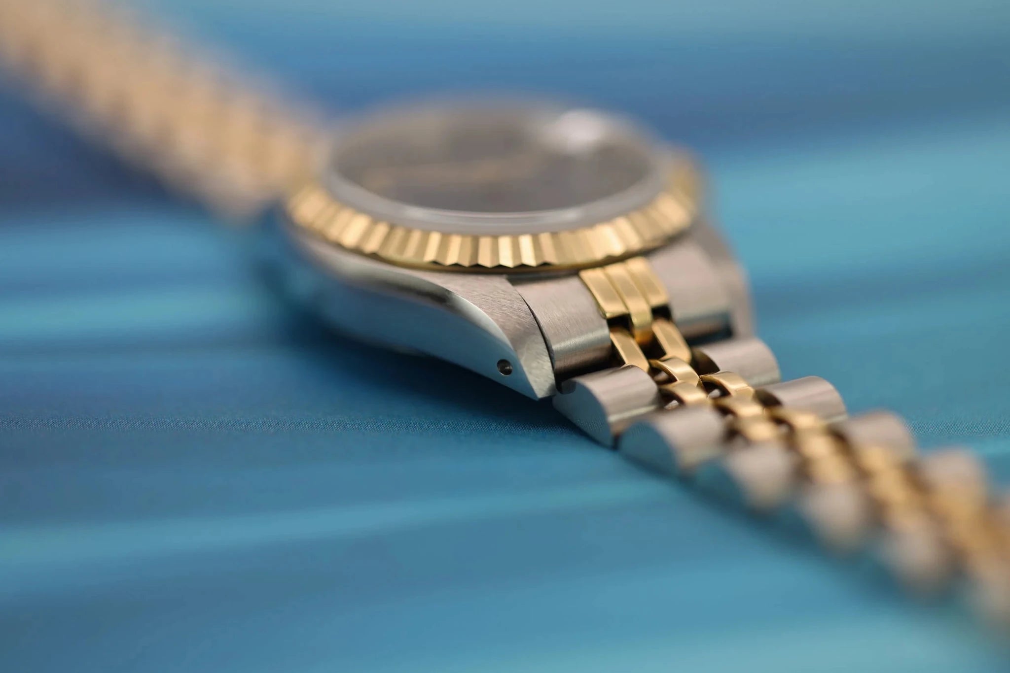 1986 Rolex Ladies Datejust Ref. 69173 | Dark Blue Boiler Gauge Dial - Sierra Time Co
