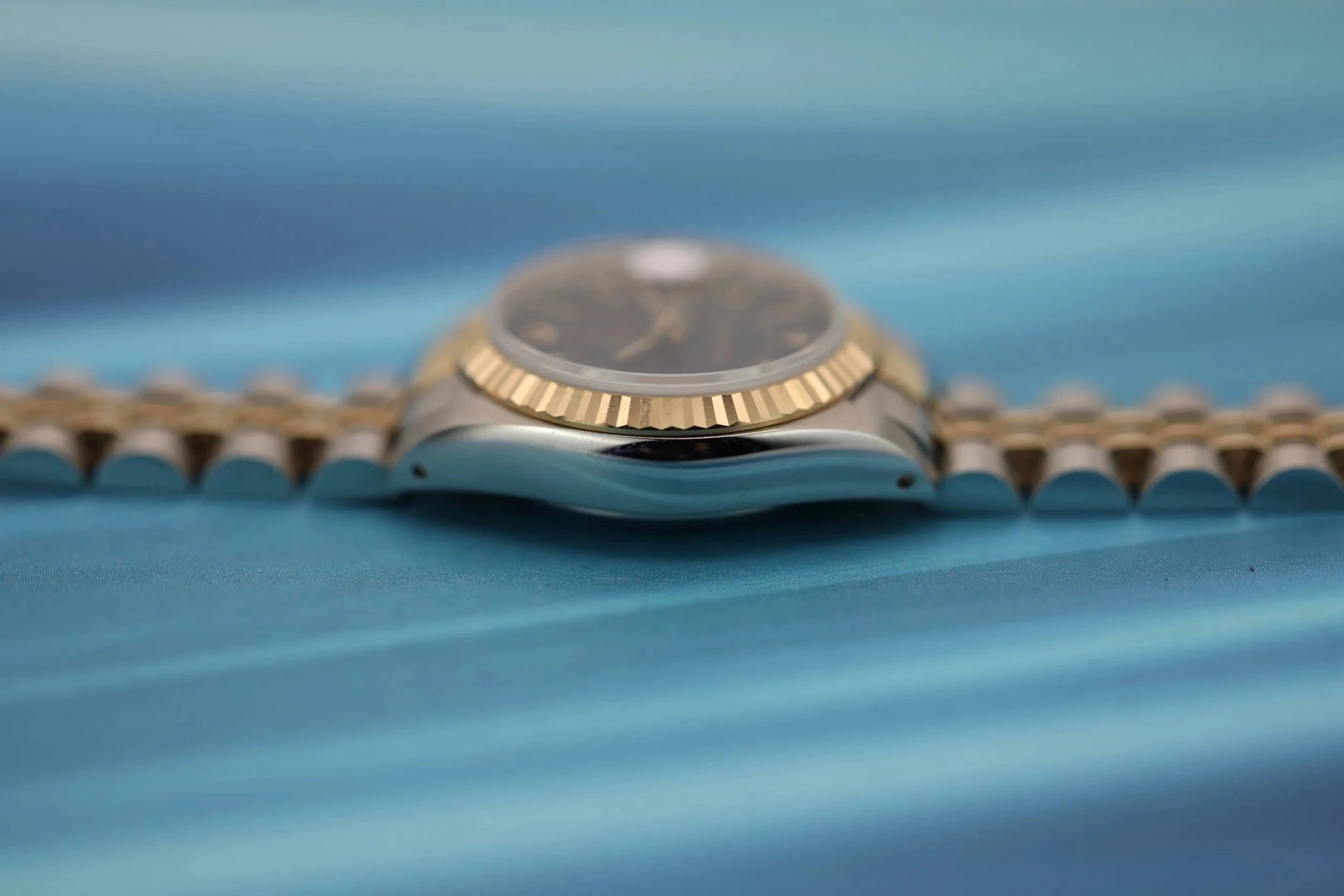 1986 Rolex Ladies Datejust Ref. 69173 | Dark Blue Boiler Gauge Dial - Sierra Time Co