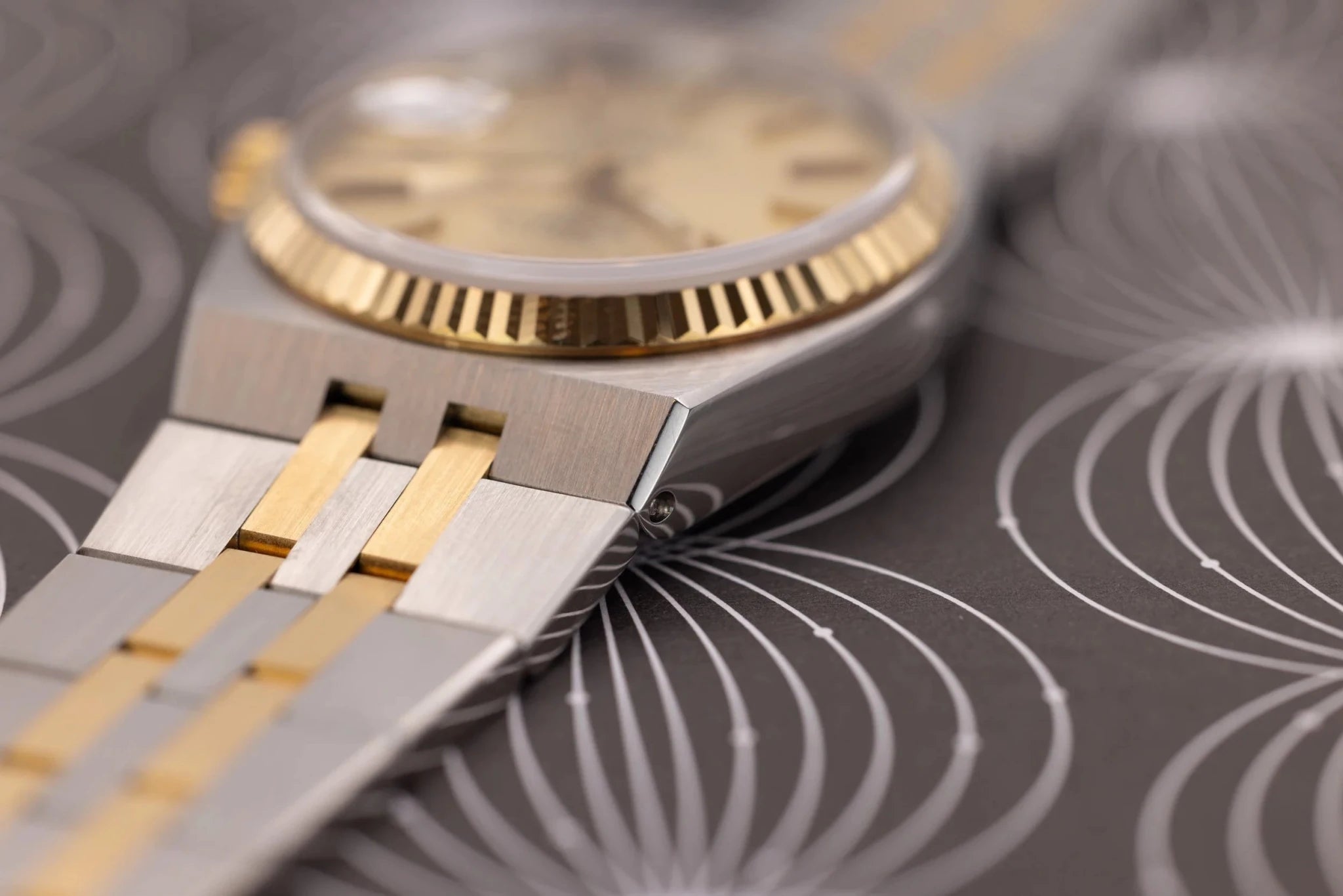 1986 Rolex Oysterquartz Ref. 17013 | Champagne Dial | Excellent Condition | Box and Papers - Sierra Time Co