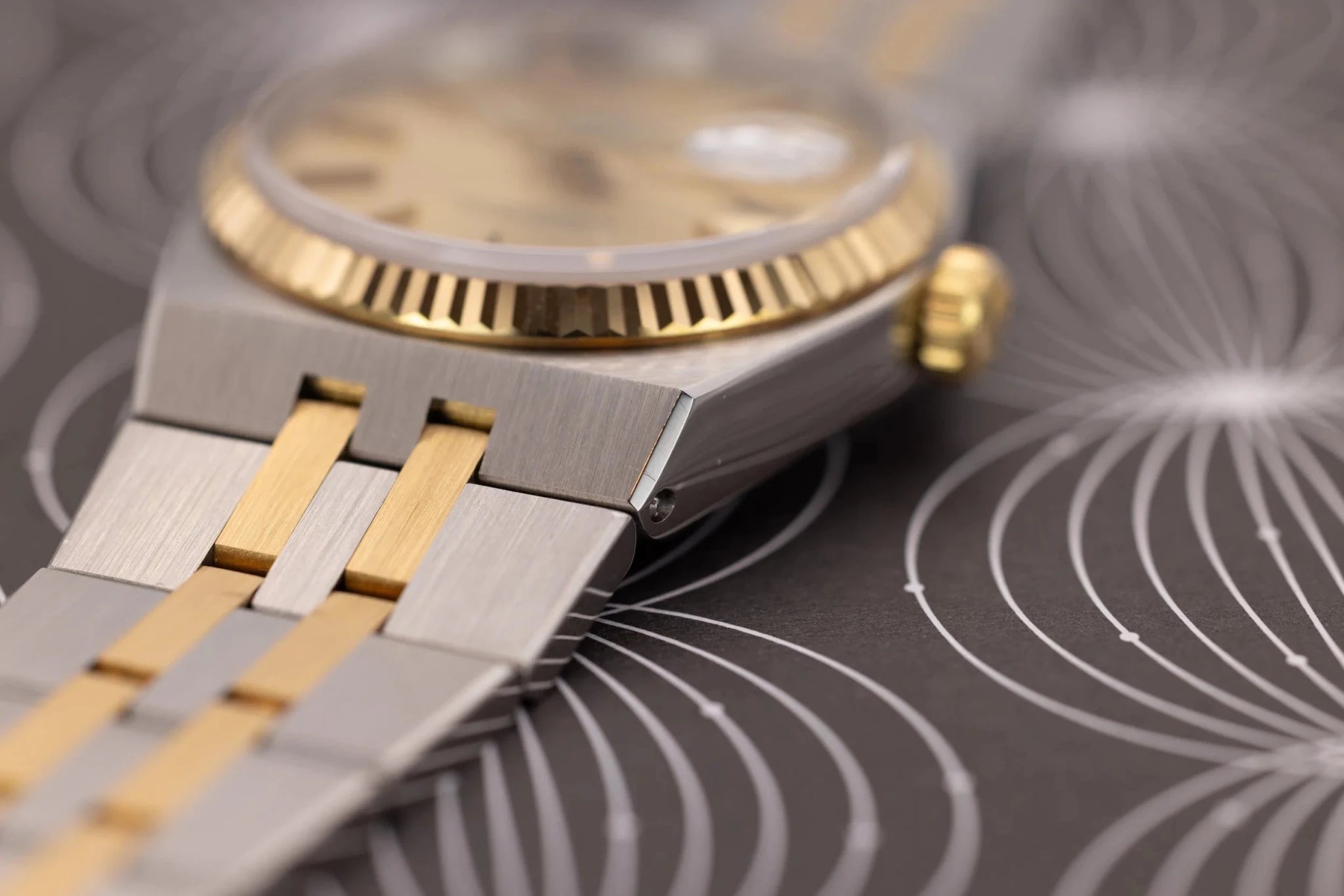 1986 Rolex Oysterquartz Ref. 17013 | Champagne Dial | Excellent Condition | Box and Papers - Sierra Time Co