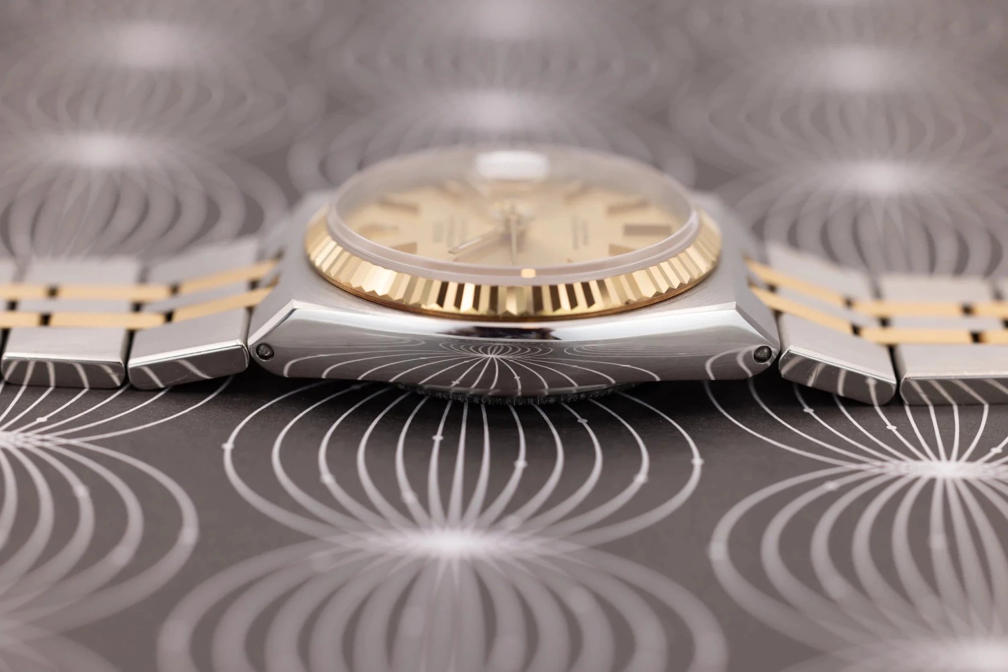 1986 Rolex Oysterquartz Ref. 17013 | Champagne Dial | Excellent Condition | Box and Papers - Sierra Time Co