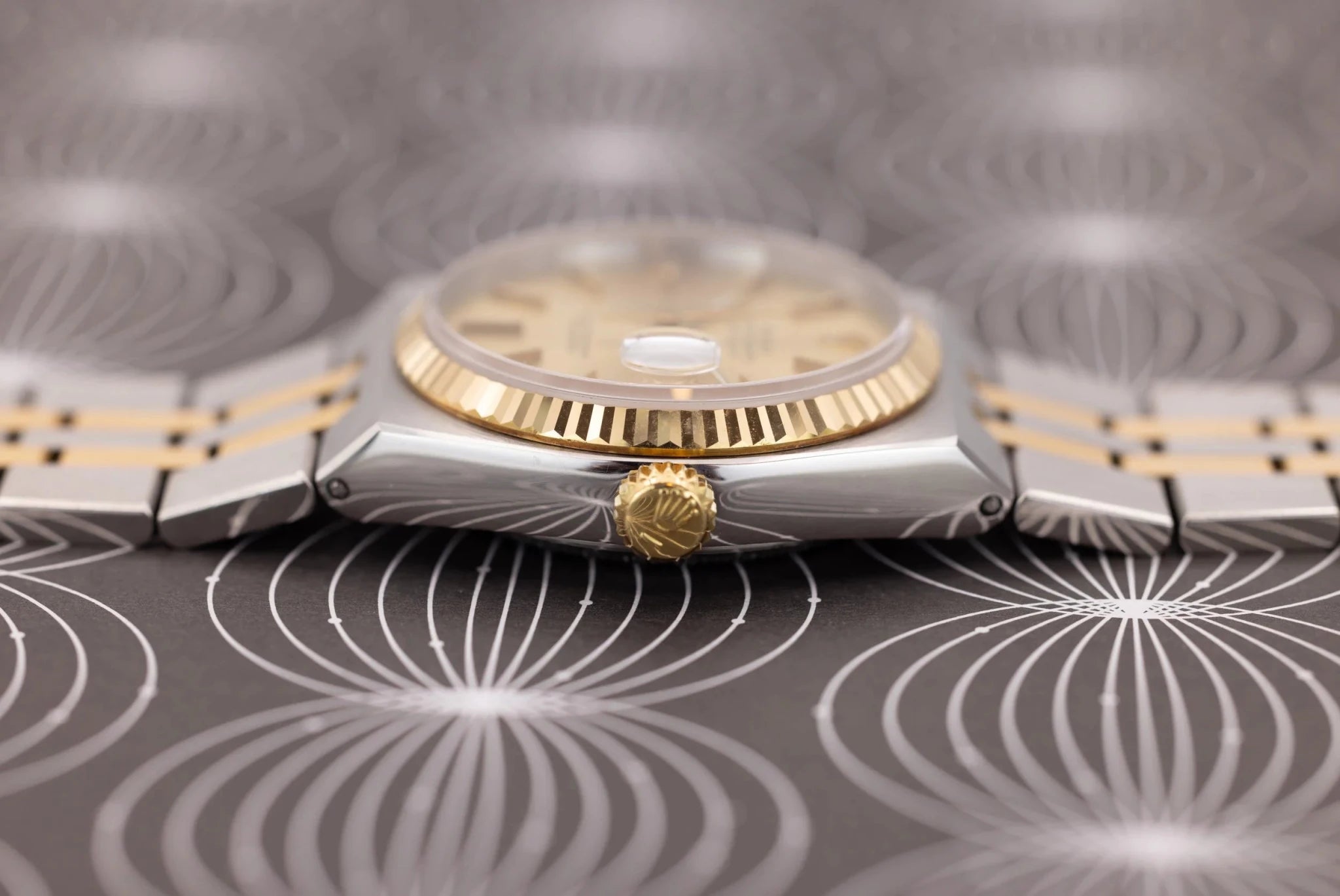 1986 Rolex Oysterquartz Ref. 17013 | Champagne Dial | Excellent Condition | Box and Papers - Sierra Time Co