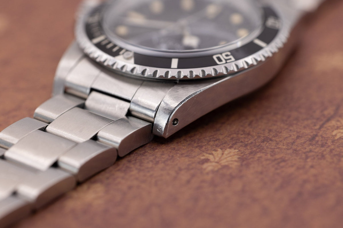 1986 Rolex Submariner Ref. 5513 | Creamy Tritium | Box and Papers - Sierra Time Co