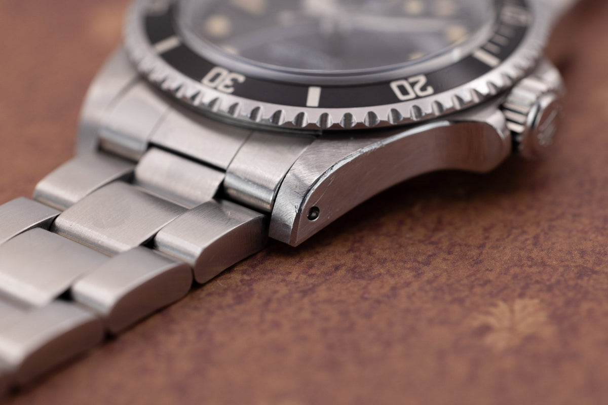 1986 Rolex Submariner Ref. 5513 | Creamy Tritium | Box and Papers - Sierra Time Co