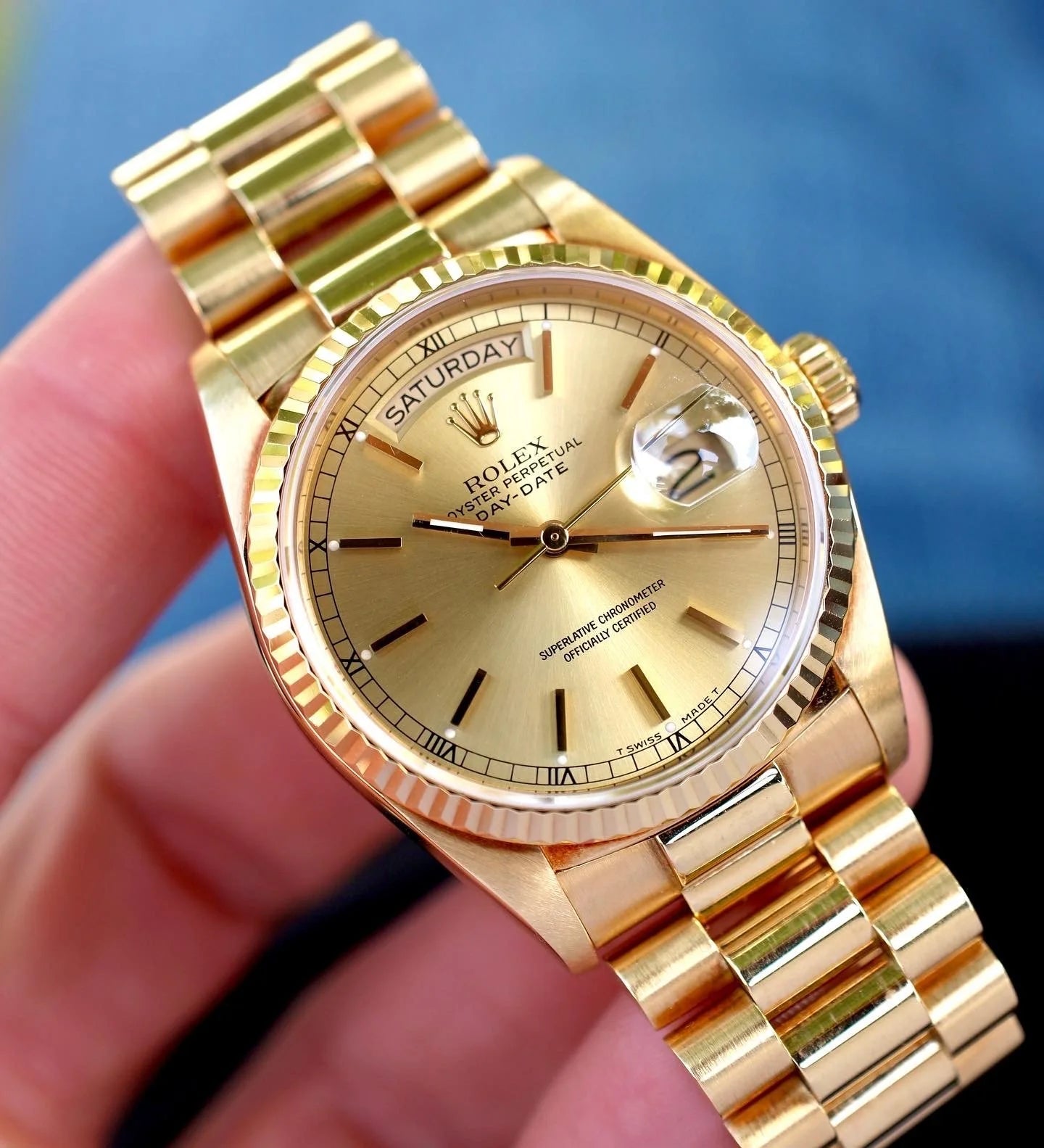 1987 Rolex Day-Date Ref. 18038 | Mint - Sierra Time Co