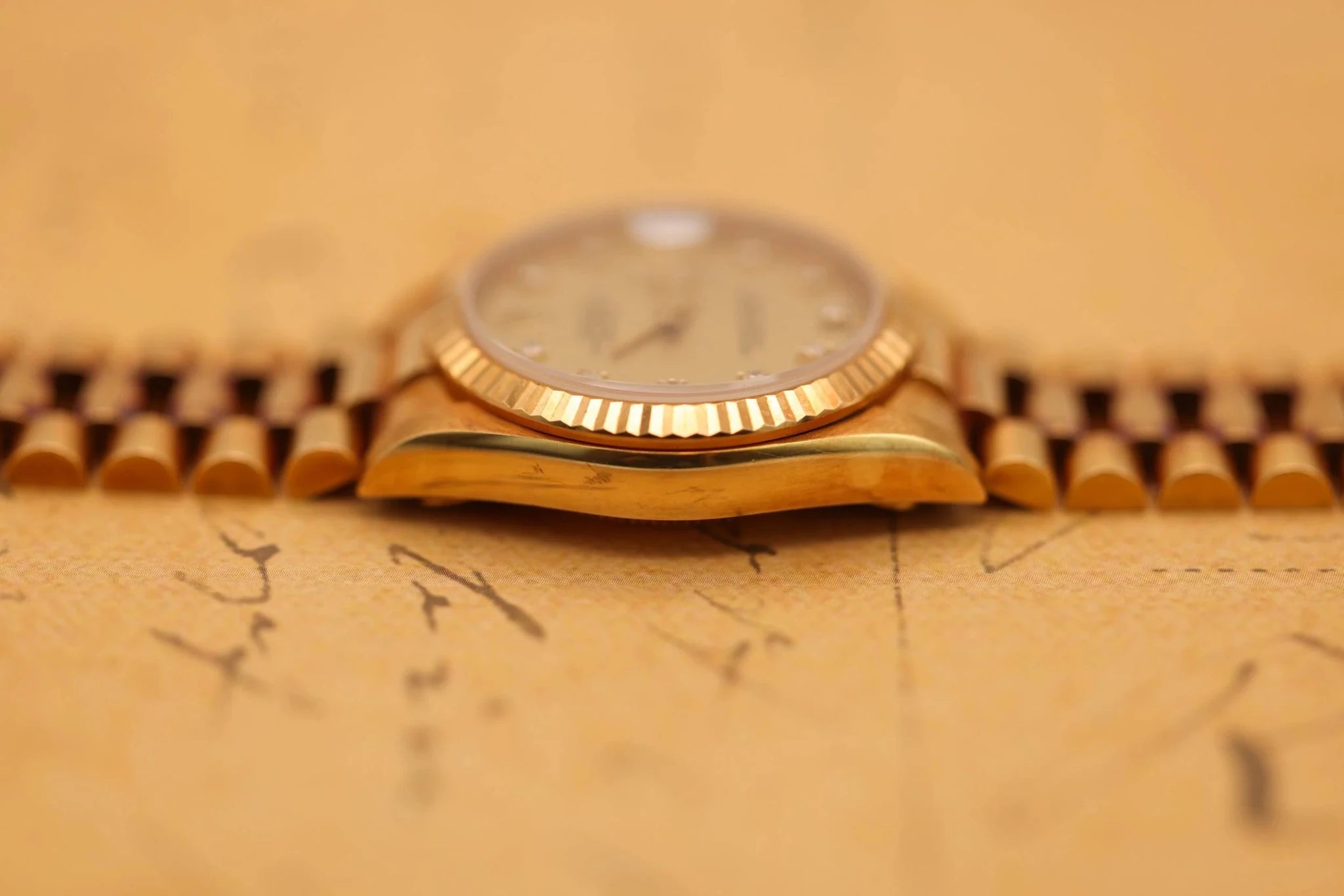 1987 Rolex Ladies Datejust Ref. 68278 | 18K Yellow Gold | Diamond Dial | Mint - Sierra Time Co