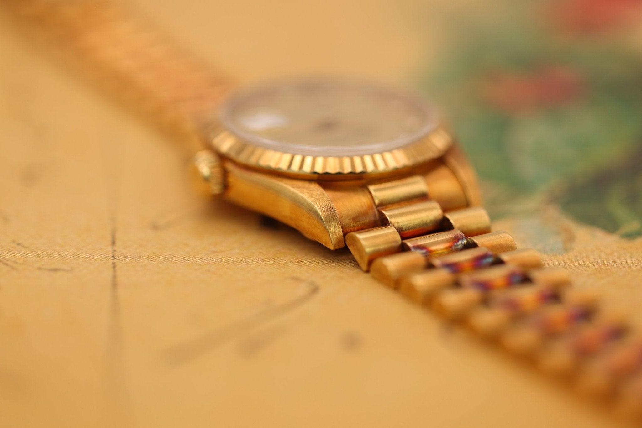 1987 Rolex Ladies Datejust Ref. 68278 | 18K Yellow Gold | Diamond Dial | Mint - Sierra Time Co