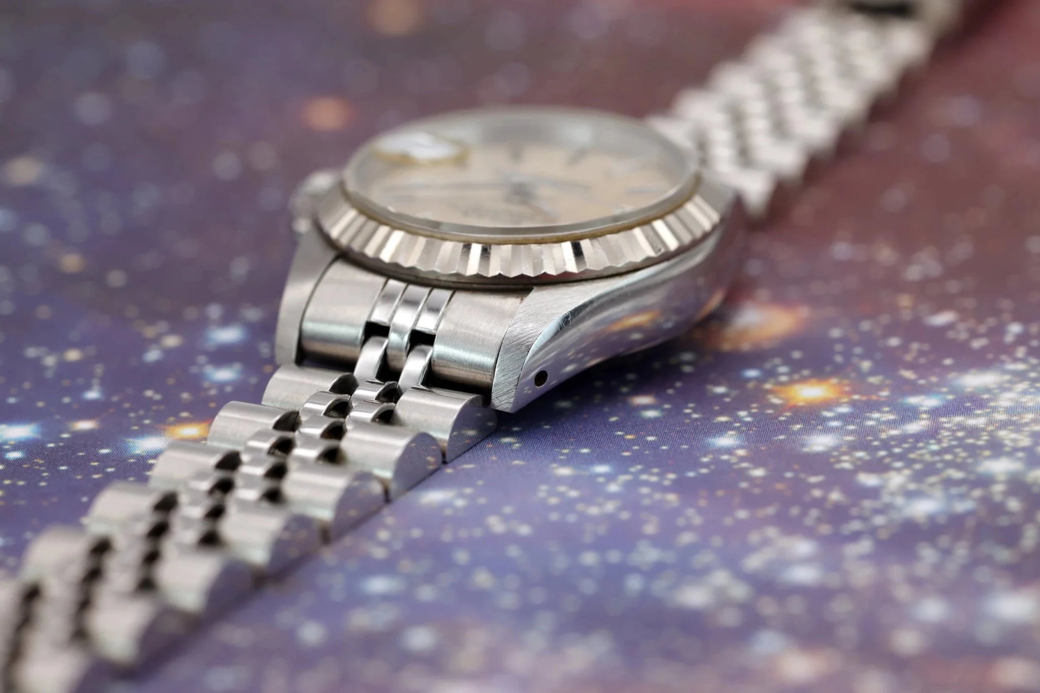 1987 Rolex Ladies Datejust Ref. 69174 | Linen Dial | Box and Papers - Sierra Time Co