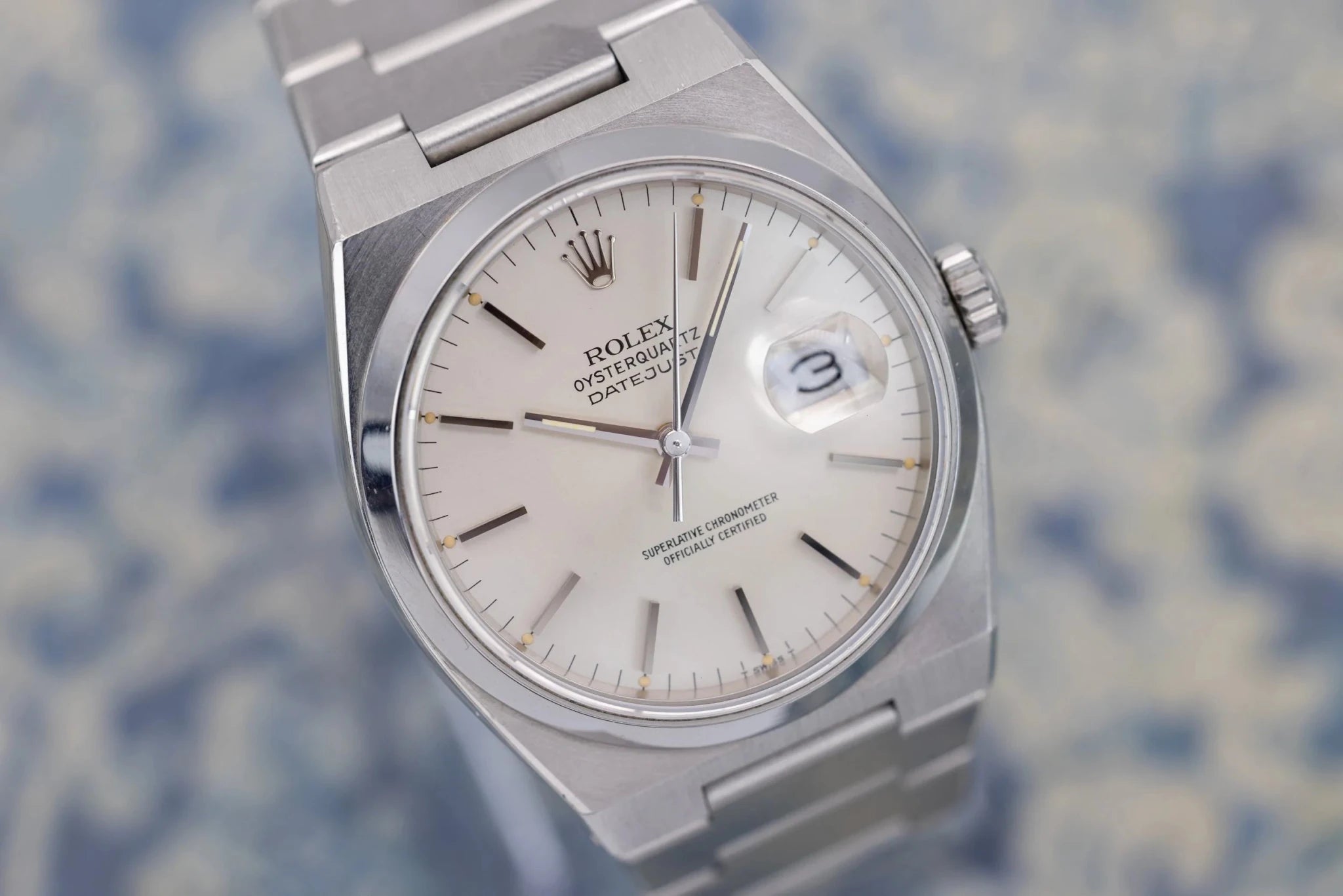 1987 Rolex Oysterquartz Ref. 17000 | Silver Dial - Sierra Time Co