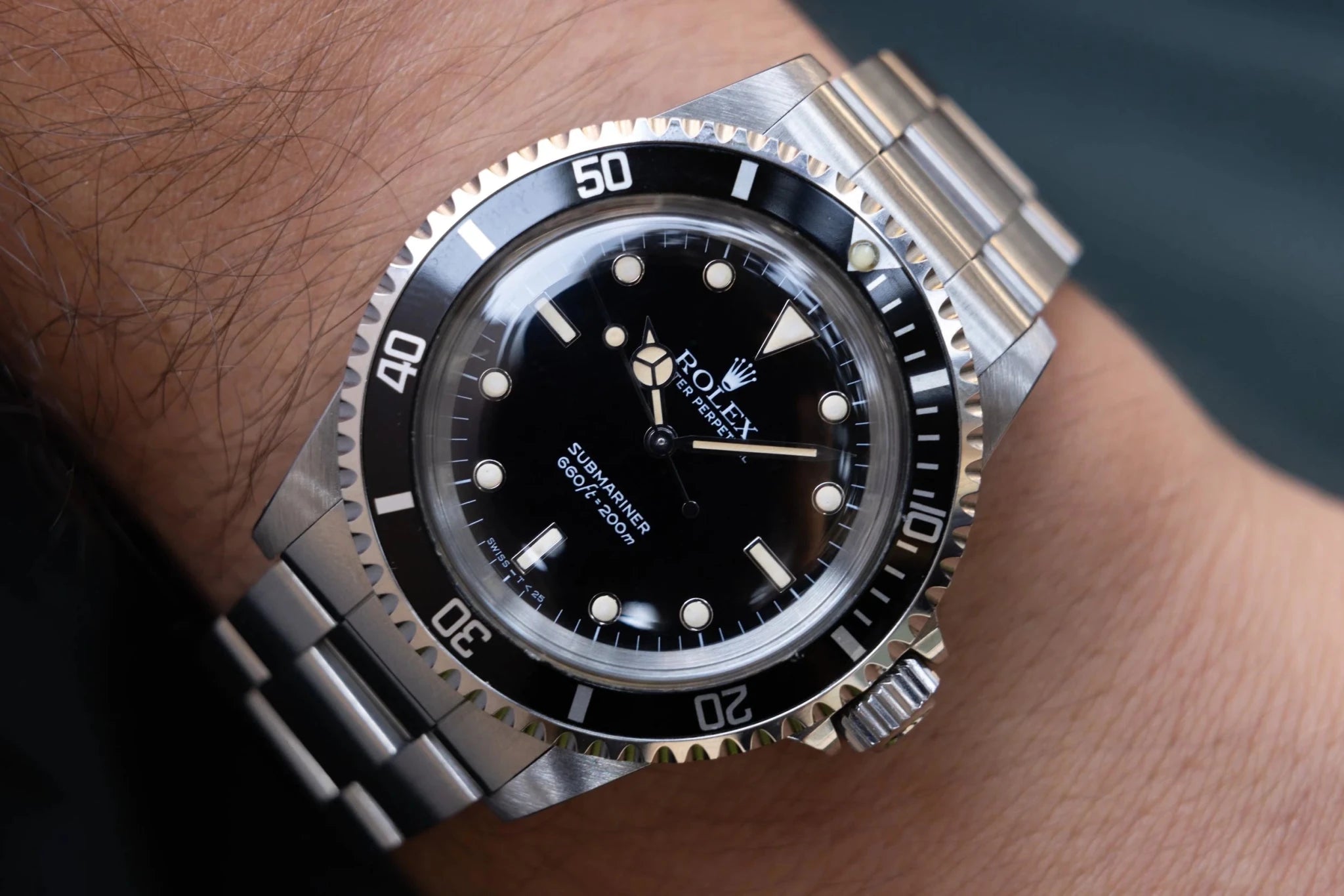 1987 Rolex Submariner Ref. 5513 | Vibrant Patina | Excellent Condition - Sierra Time Co