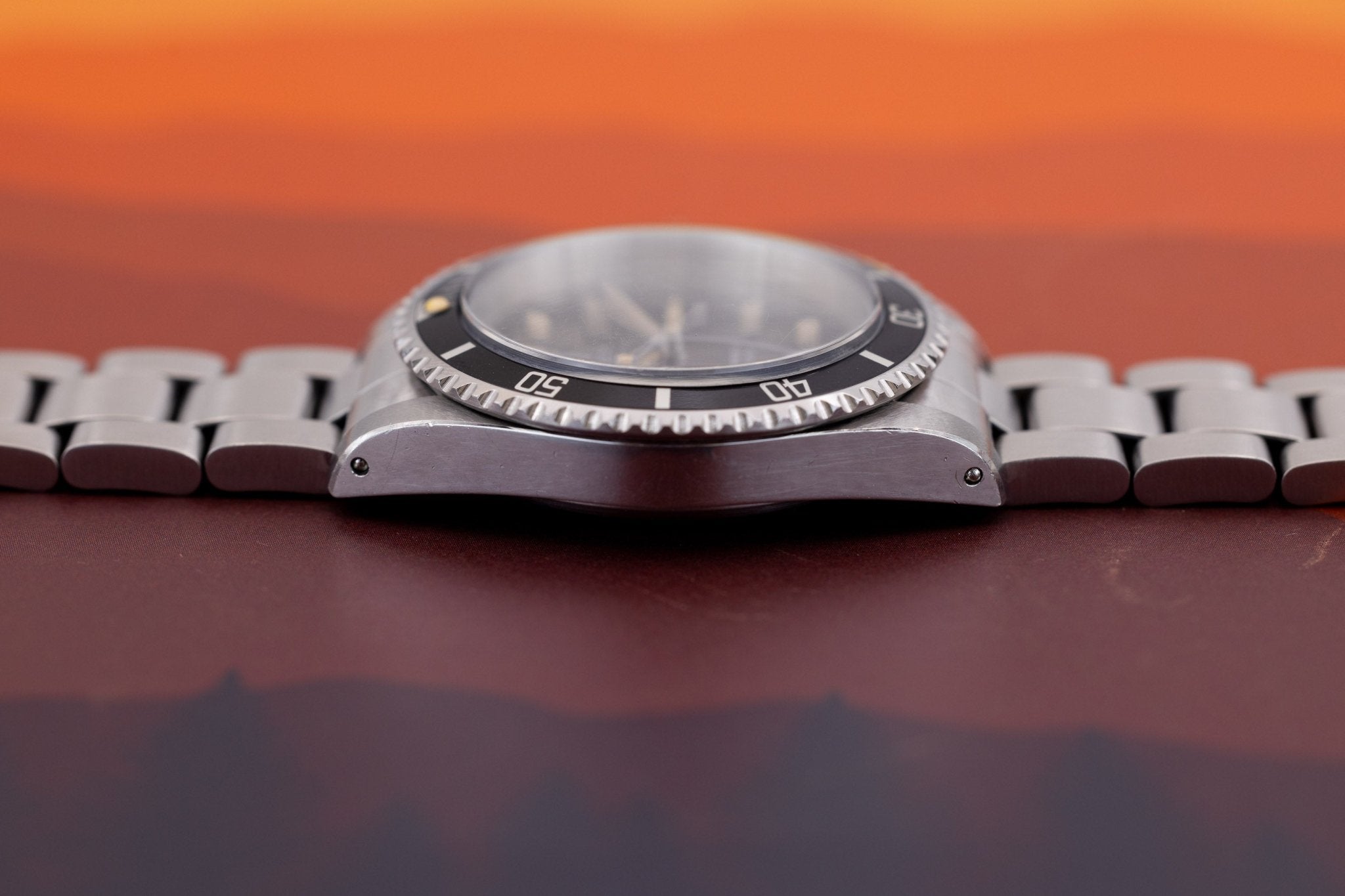 1987 Rolex Submariner Ref. 5513 | White Gold Surround | Tritium Dial | Box and Papers - Sierra Time Co