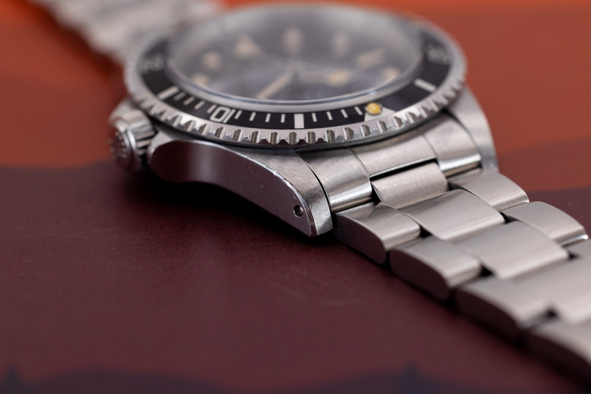 1987 Rolex Submariner Ref. 5513 | White Gold Surround | Tritium Dial | Box and Papers - Sierra Time Co