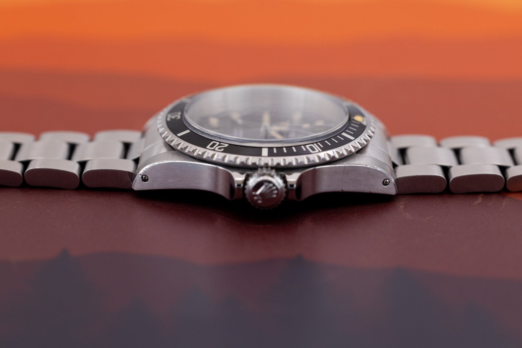 1987 Rolex Submariner Ref. 5513 | White Gold Surround | Tritium Dial | Box and Papers - Sierra Time Co