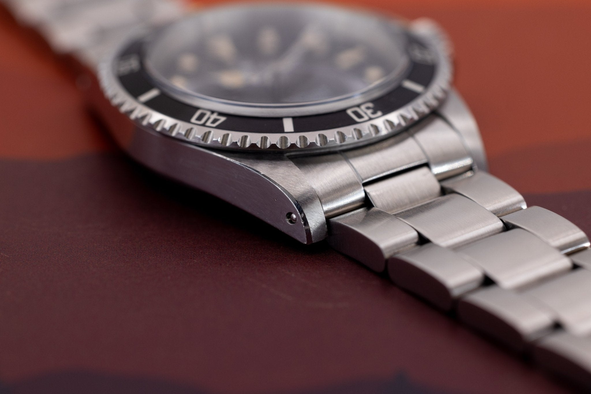 1987 Rolex Submariner Ref. 5513 | White Gold Surround | Tritium Dial | Box and Papers - Sierra Time Co