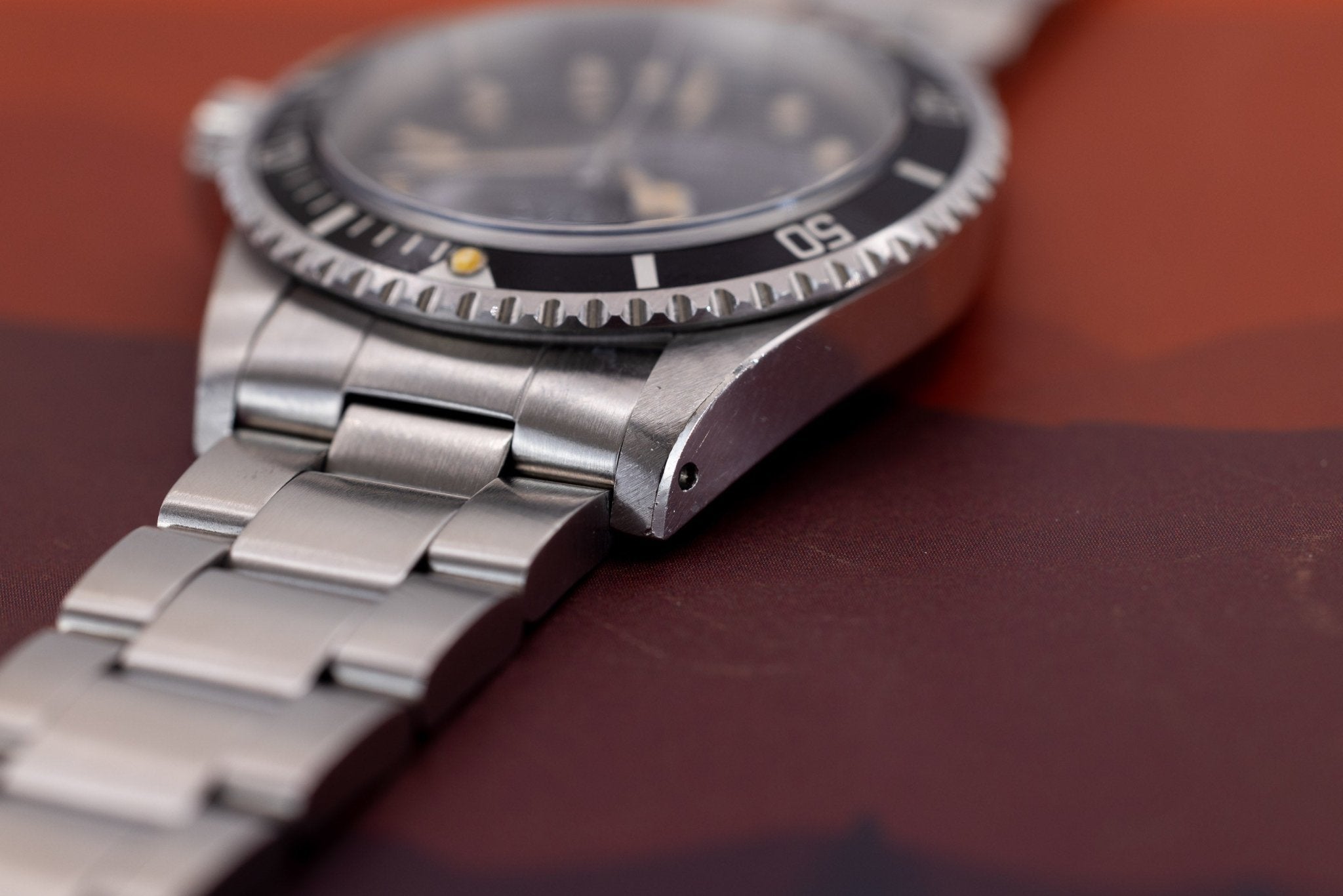 1987 Rolex Submariner Ref. 5513 | White Gold Surround | Tritium Dial | Box and Papers - Sierra Time Co