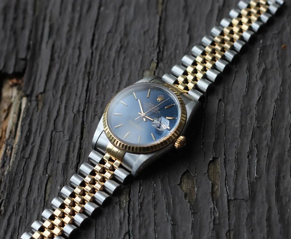 1988 Rolex Datejust Ref. 16233 Dark Blue Dial - Sierra Time Co