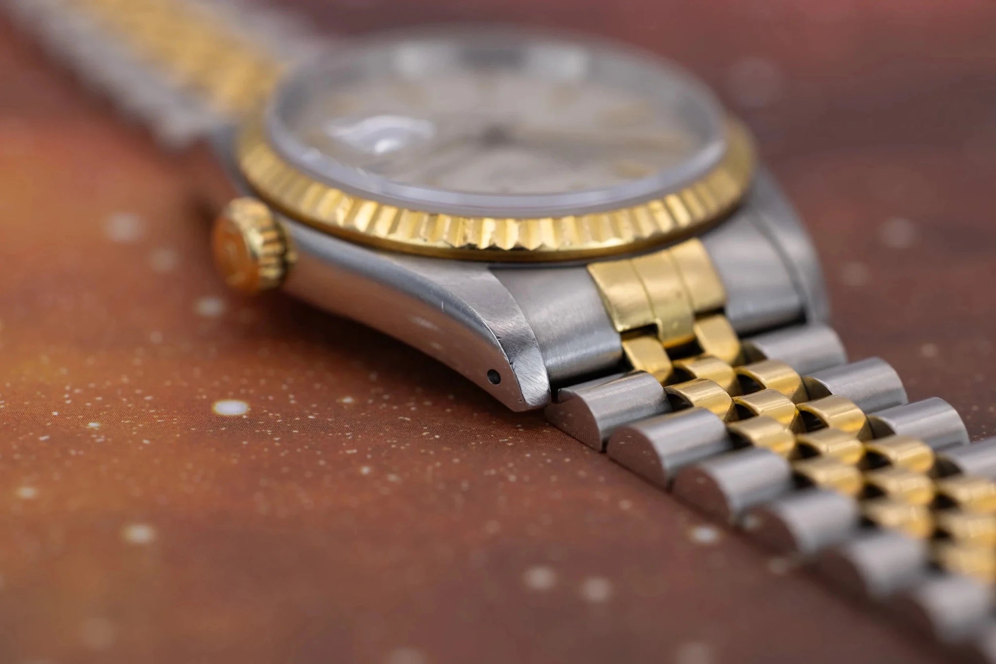 1988 Rolex Datejust Ref. 16233 | Silver Tapestry Dial - Sierra Time Co