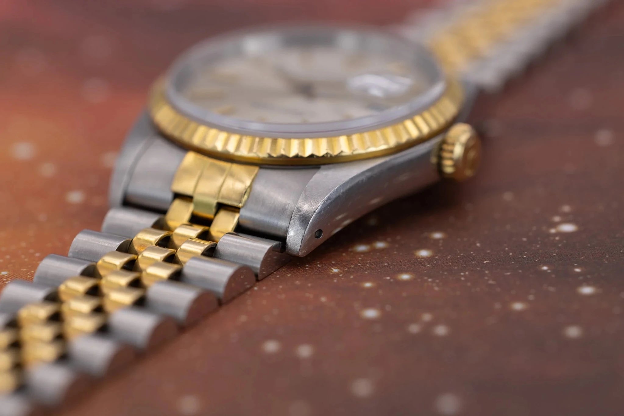 1988 Rolex Datejust Ref. 16233 | Silver Tapestry Dial - Sierra Time Co