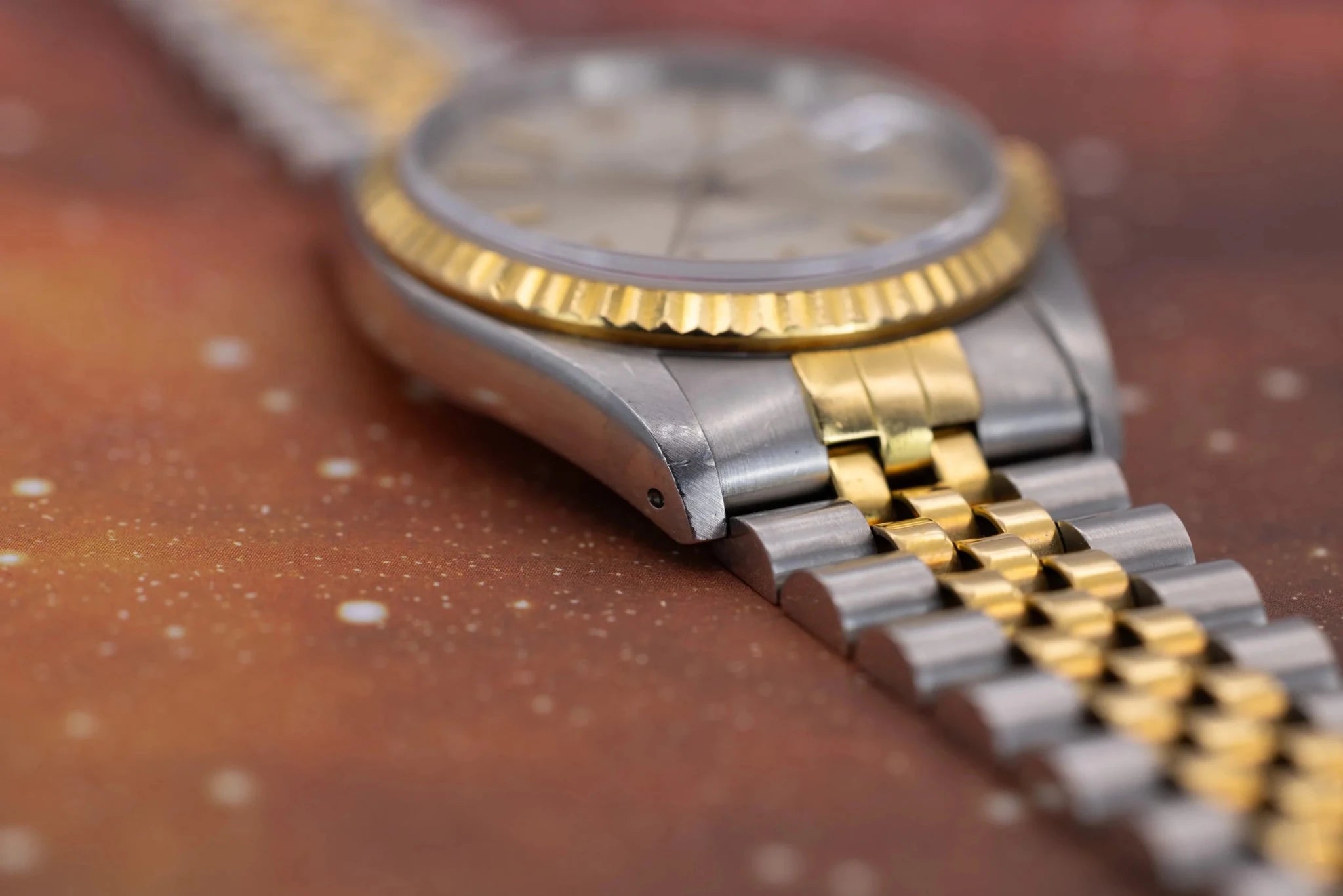 1988 Rolex Datejust Ref. 16233 | Silver Tapestry Dial - Sierra Time Co