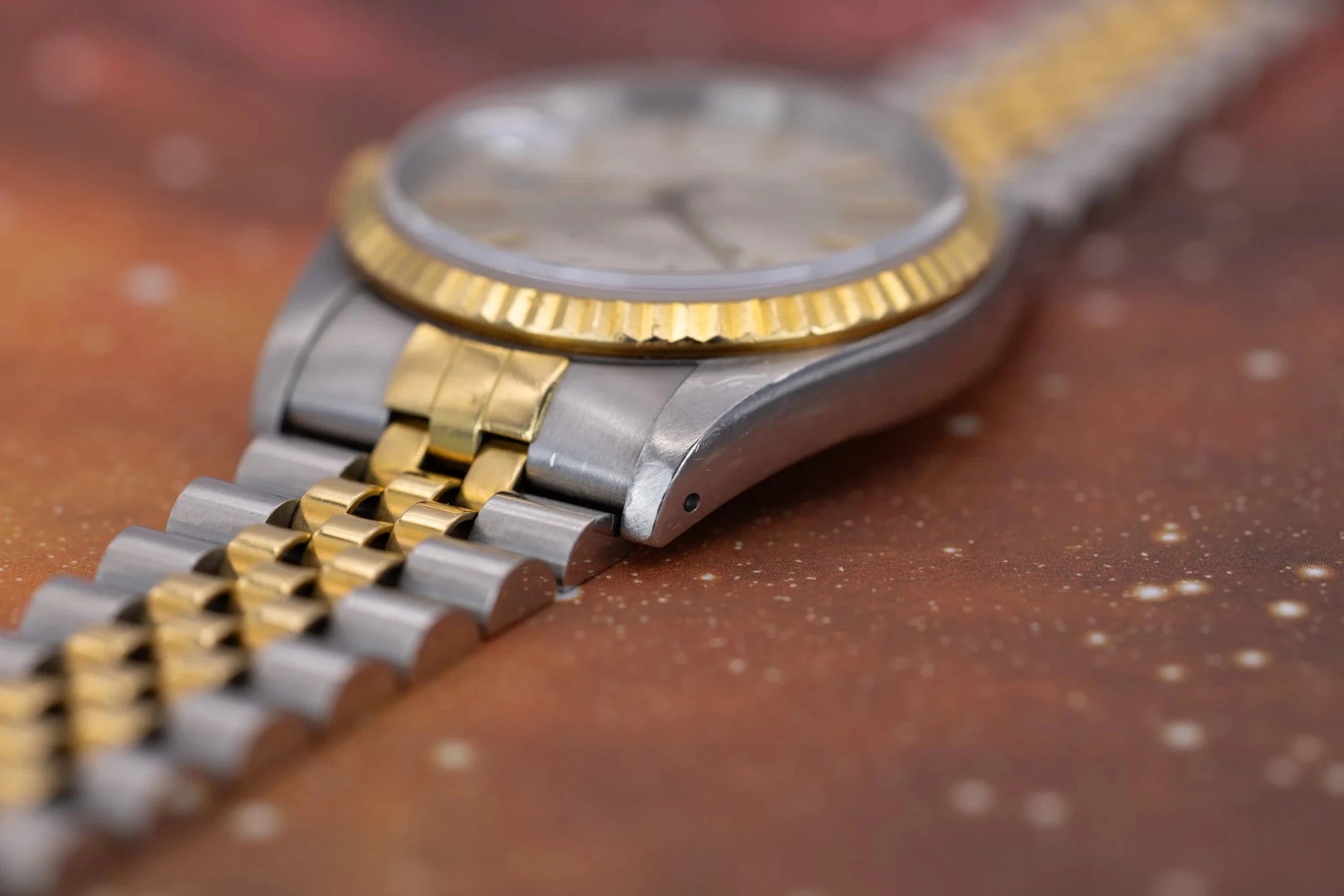 1988 Rolex Datejust Ref. 16233 | Silver Tapestry Dial - Sierra Time Co