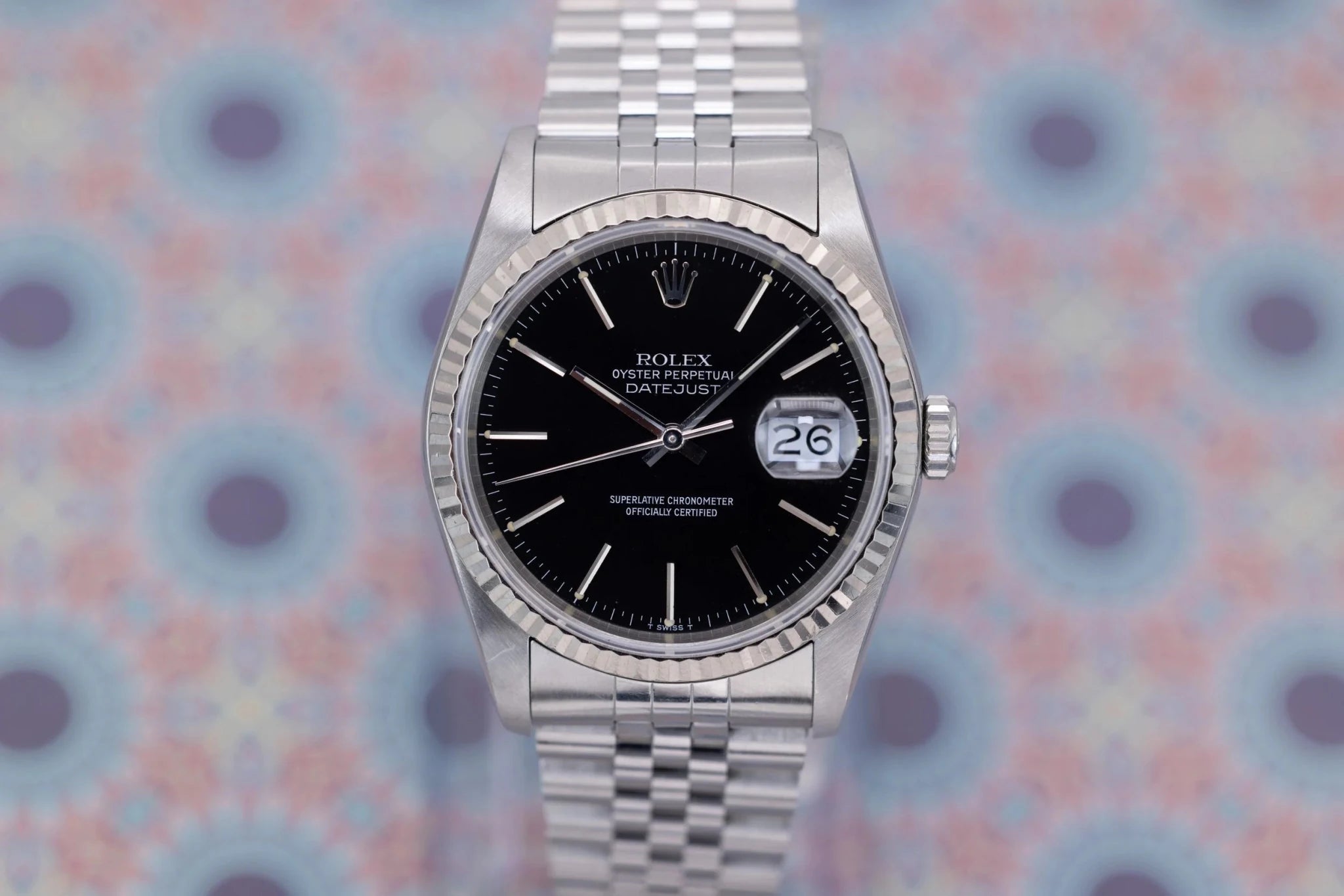 1988 Rolex Datejust Ref. 16234 | Black Dial - Sierra Time Co
