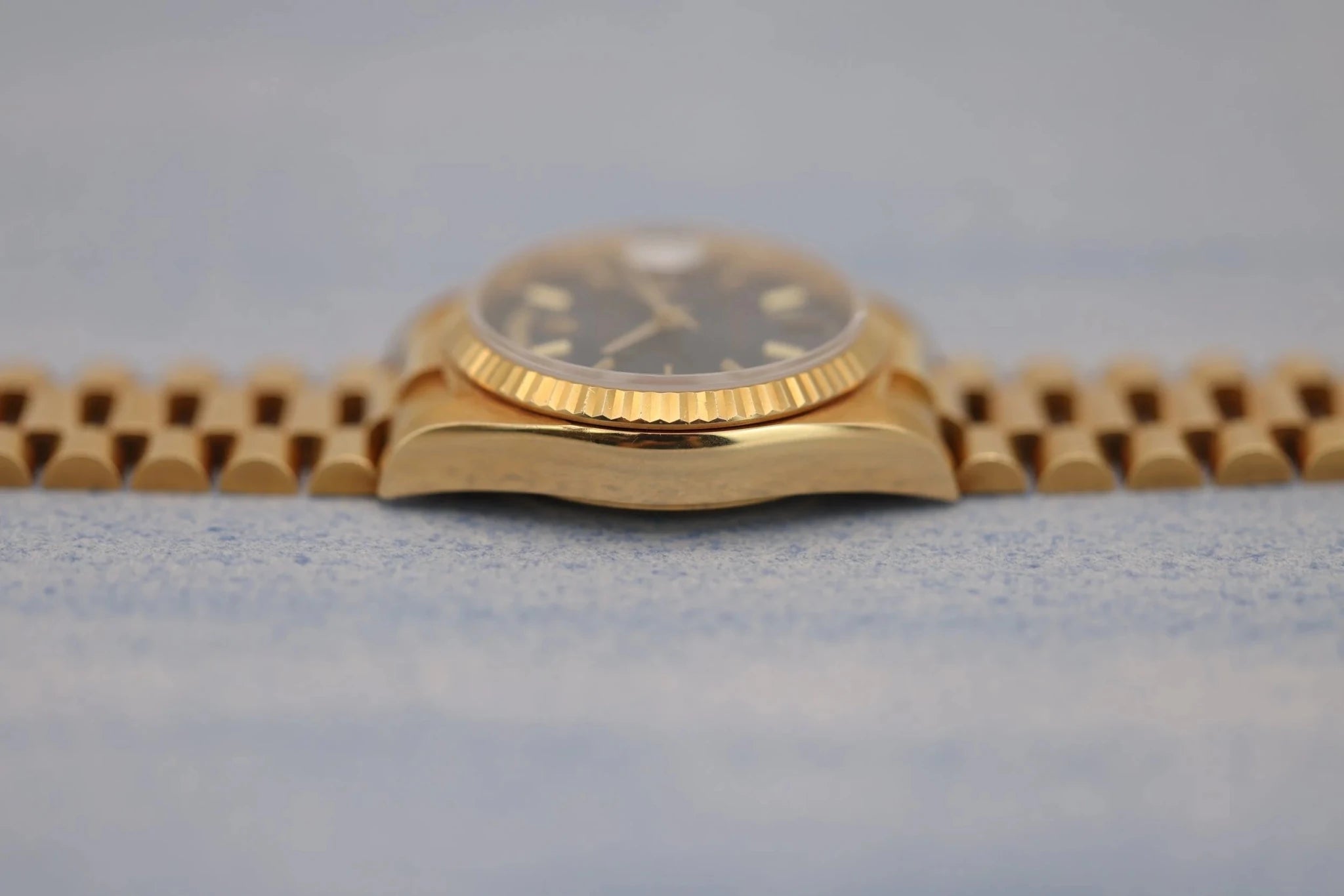 1988 Rolex Day-Date Ref. 18038 | Blue Dial | Papers - Sierra Time Co