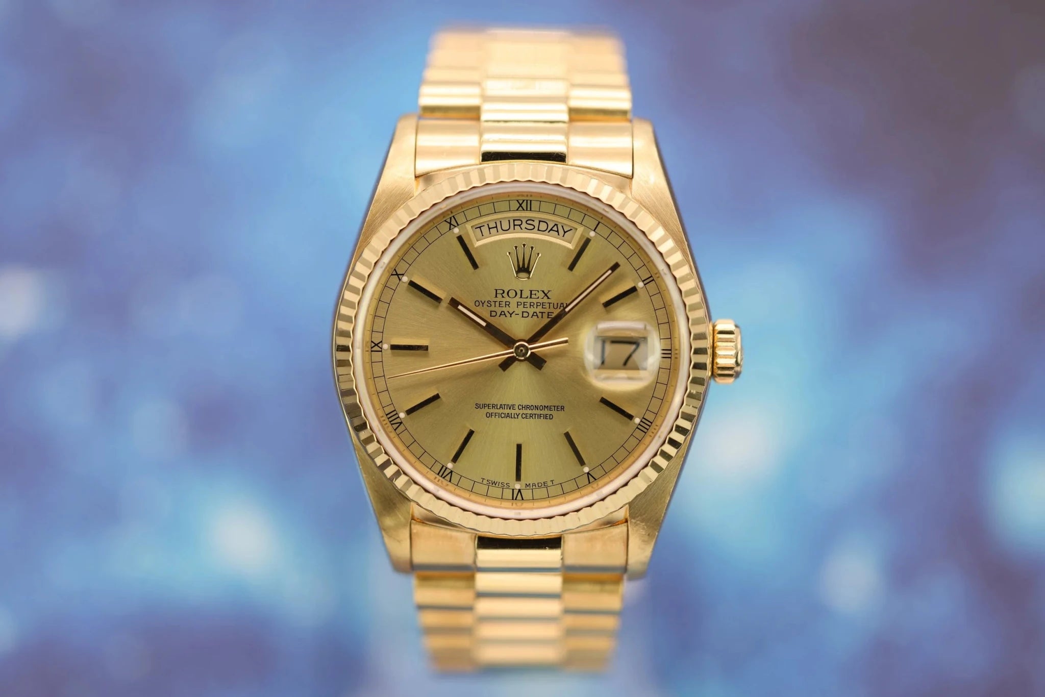 1988 Rolex Day-Date Ref. 18038 | Box and Papers - Sierra Time Co