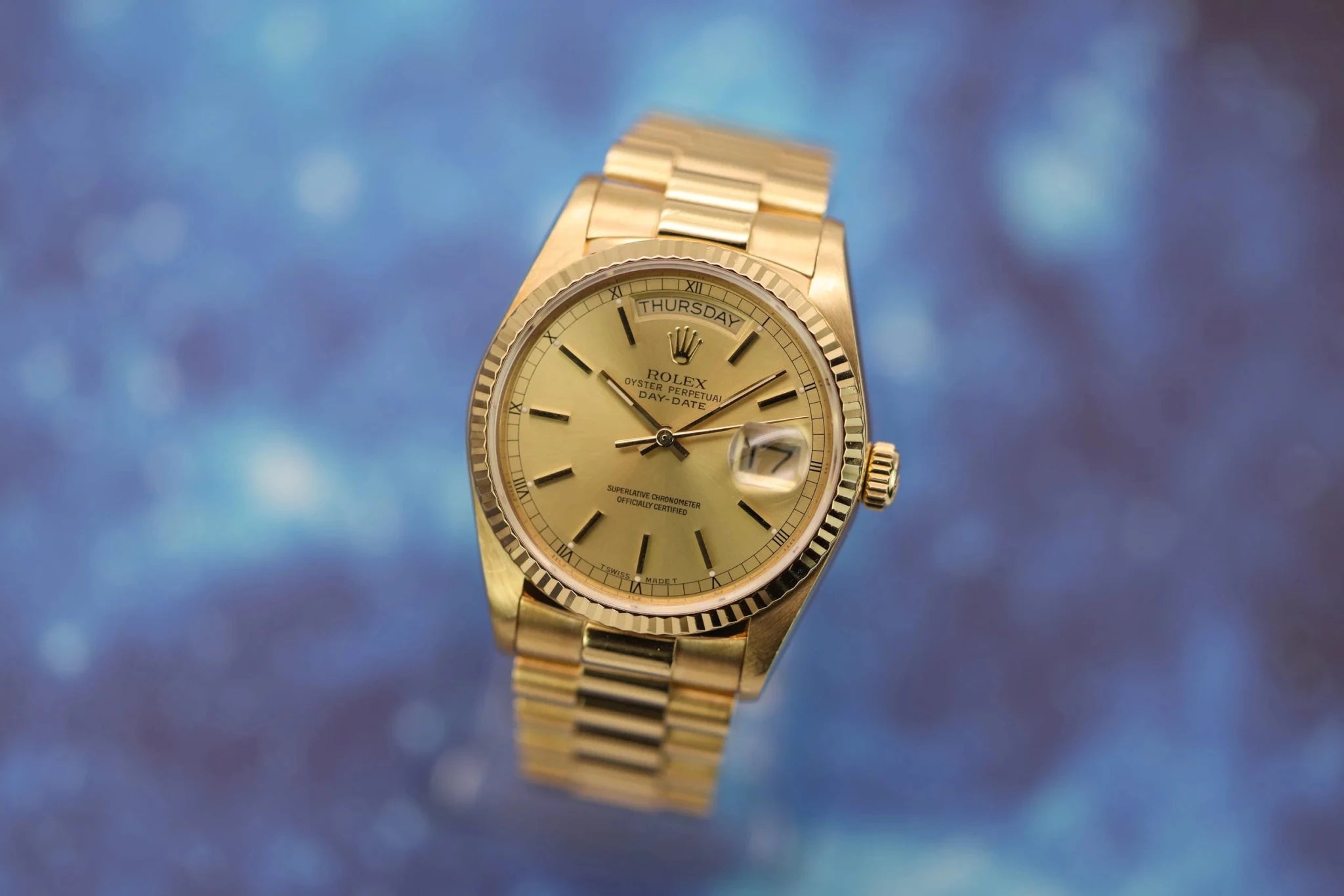 1988 Rolex Day-Date Ref. 18038 | Box and Papers - Sierra Time Co