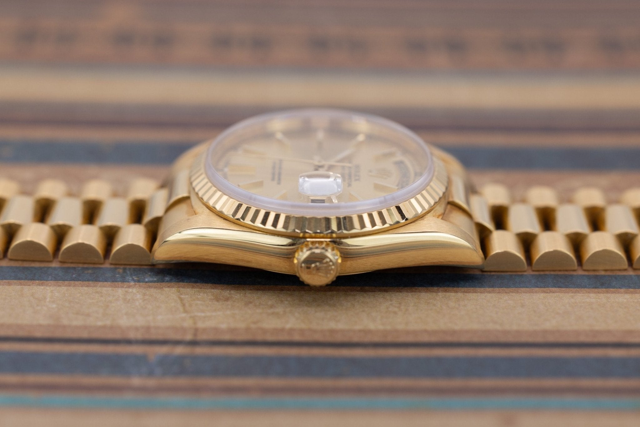 1988 Rolex Day-Date Ref. 18238 | Champagne Dial | Box and Papers - Sierra Time Co