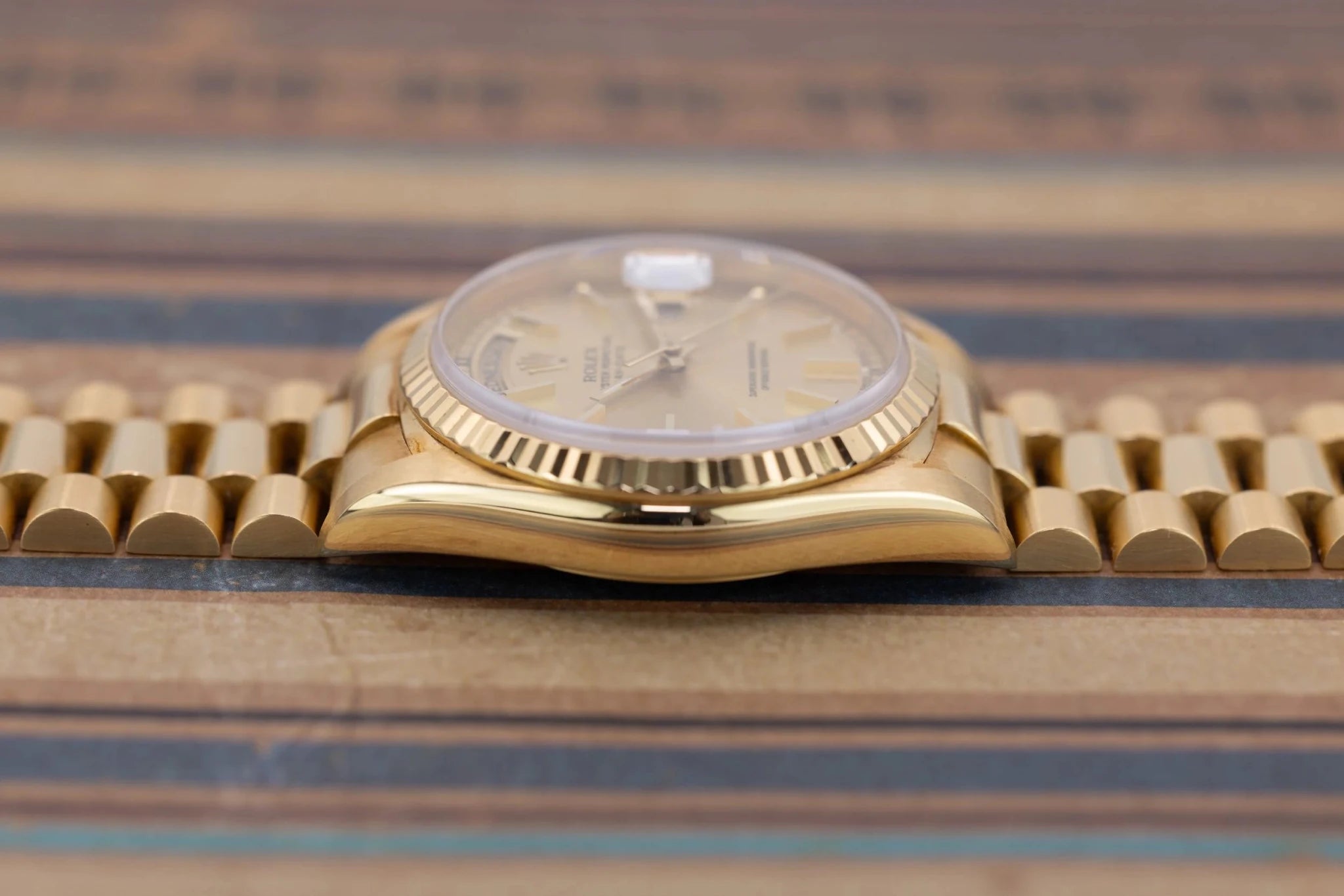 1988 Rolex Day-Date Ref. 18238 | Champagne Dial | Box and Papers - Sierra Time Co